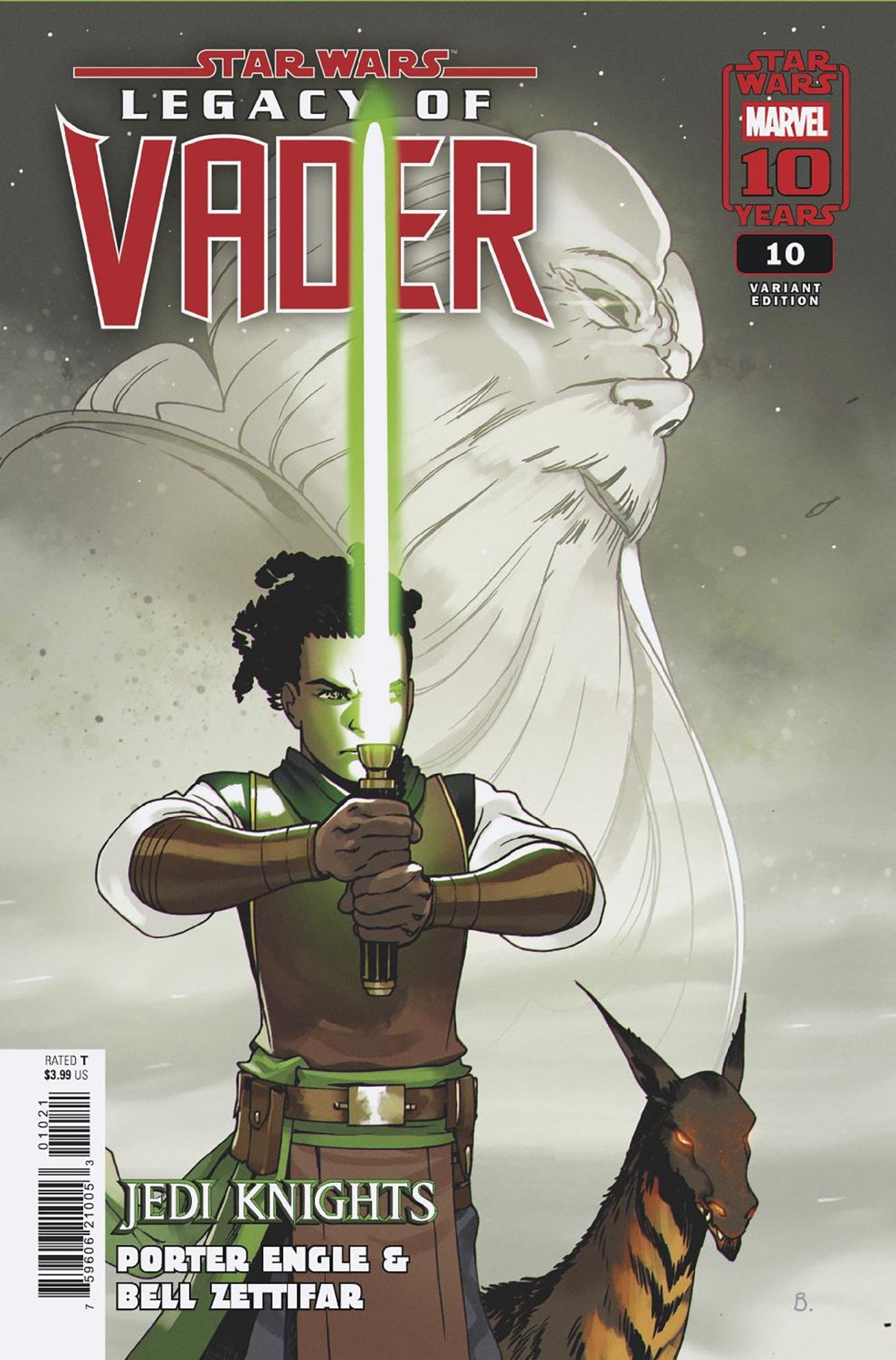 Star Wars: Legacy of Vader #10 (Bengal Porter Engle & Belle Zettifar Cover)