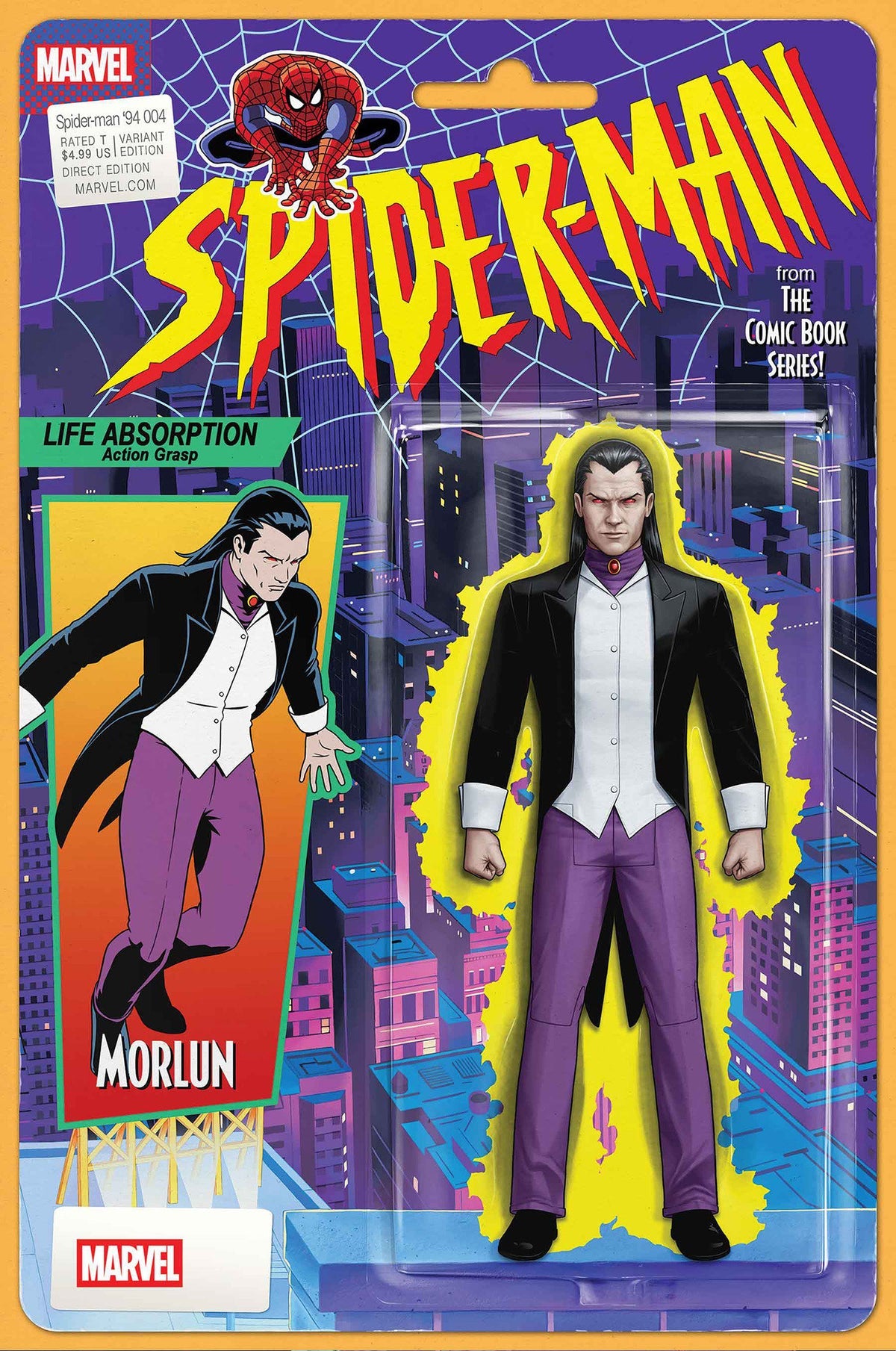 Spider-Man '94 #4 (John Tyler Christopher Action Figure Variant)