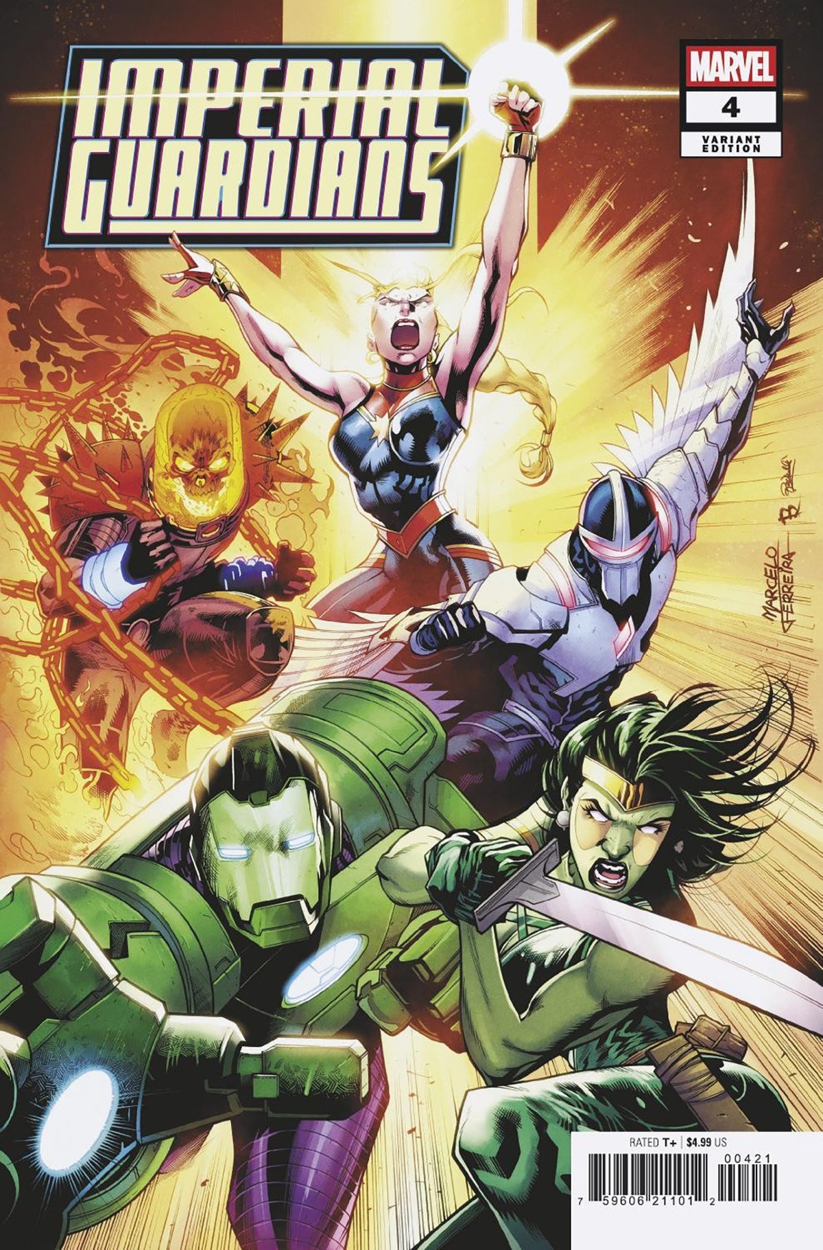 Imperial Guardians #4 (Marcelo Ferreira Variant)