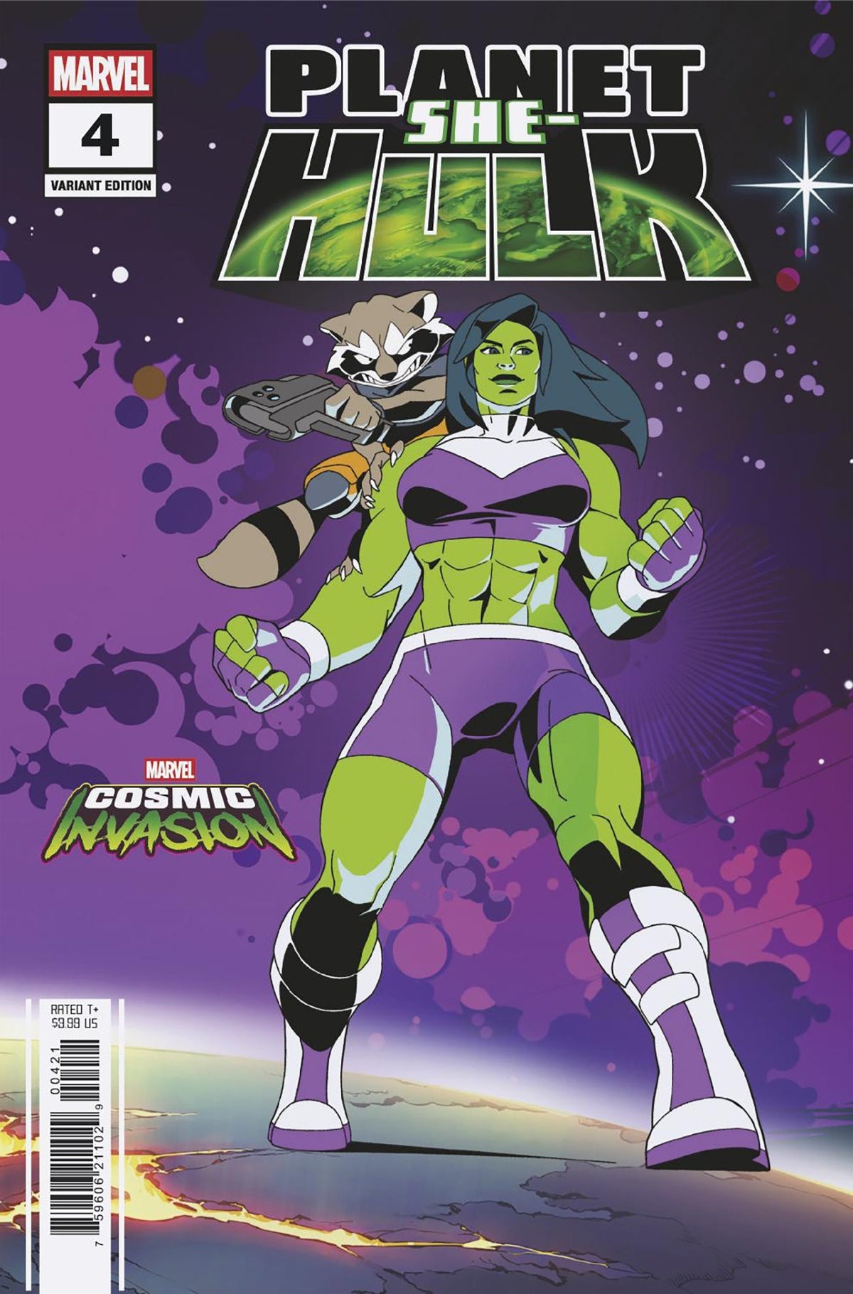 Planet She-Hulk #4 (Tribute Games Marvel Cosmic Invasion Variant)