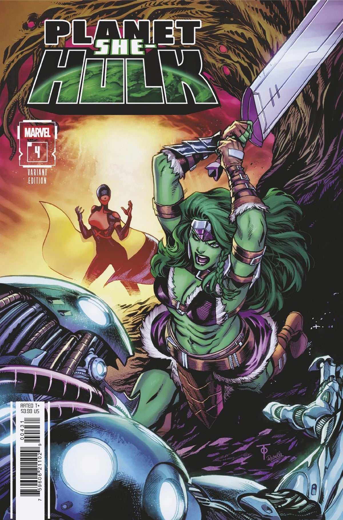 Planet She-Hulk #4 (Marcus To Variant)