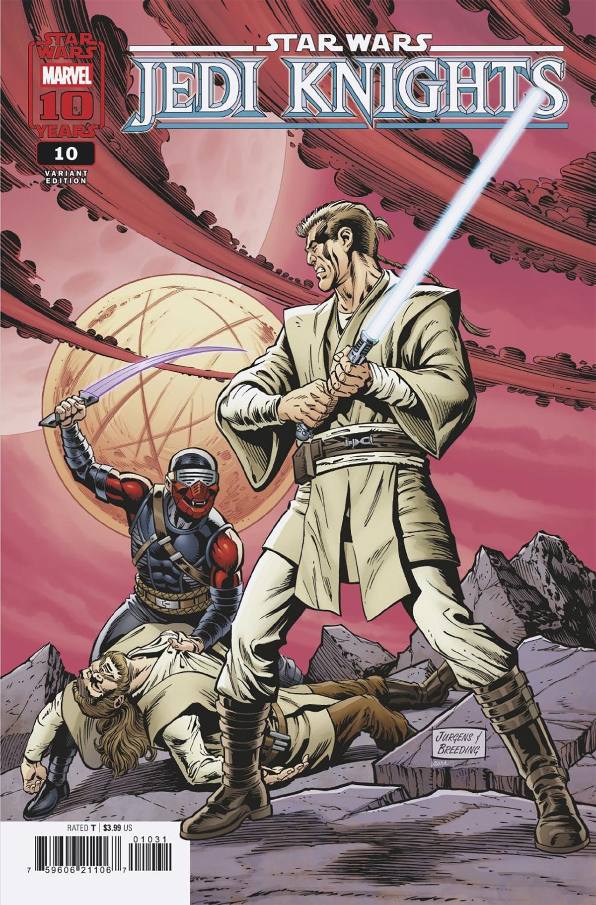 Star Wars: Jedi Knights #10 (Dan Jurgens Classic Homage Variant)