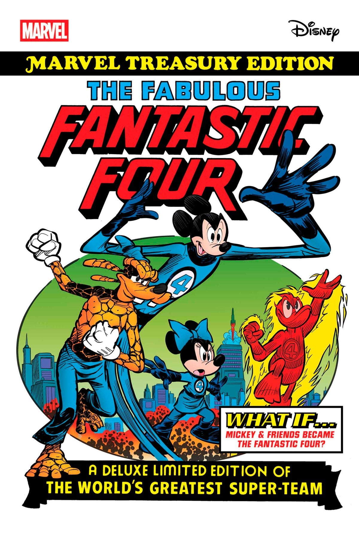 Fantastic Four #2 (Alessandro Pastrovicchio 'Disney What If?' Cover)