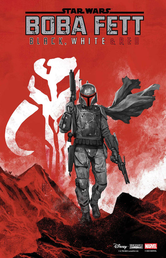 Star Wars: Boba Fett – Black, White & Red #2 (Skan Srisuwan Cover)
