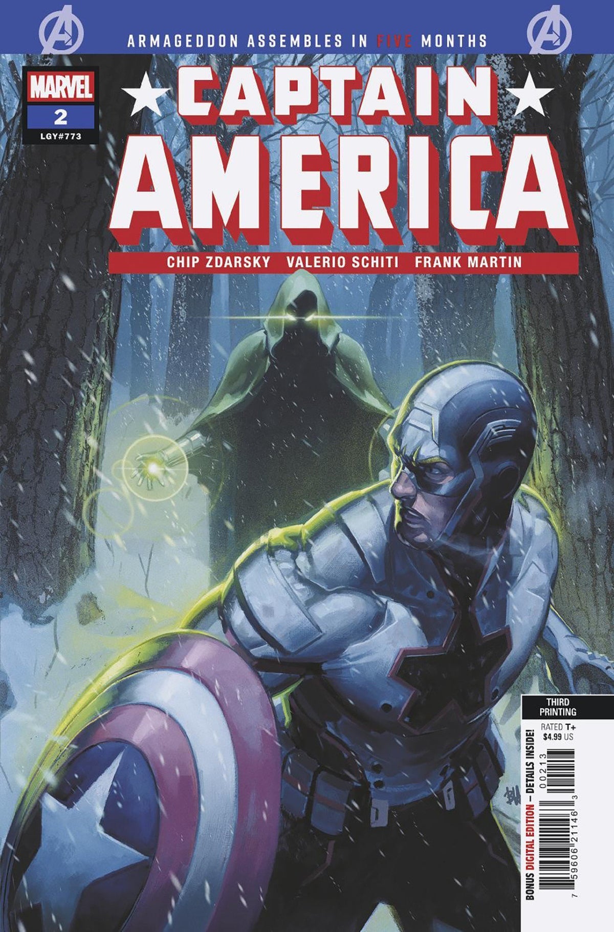 Captain America #2 (3rd Printing)
