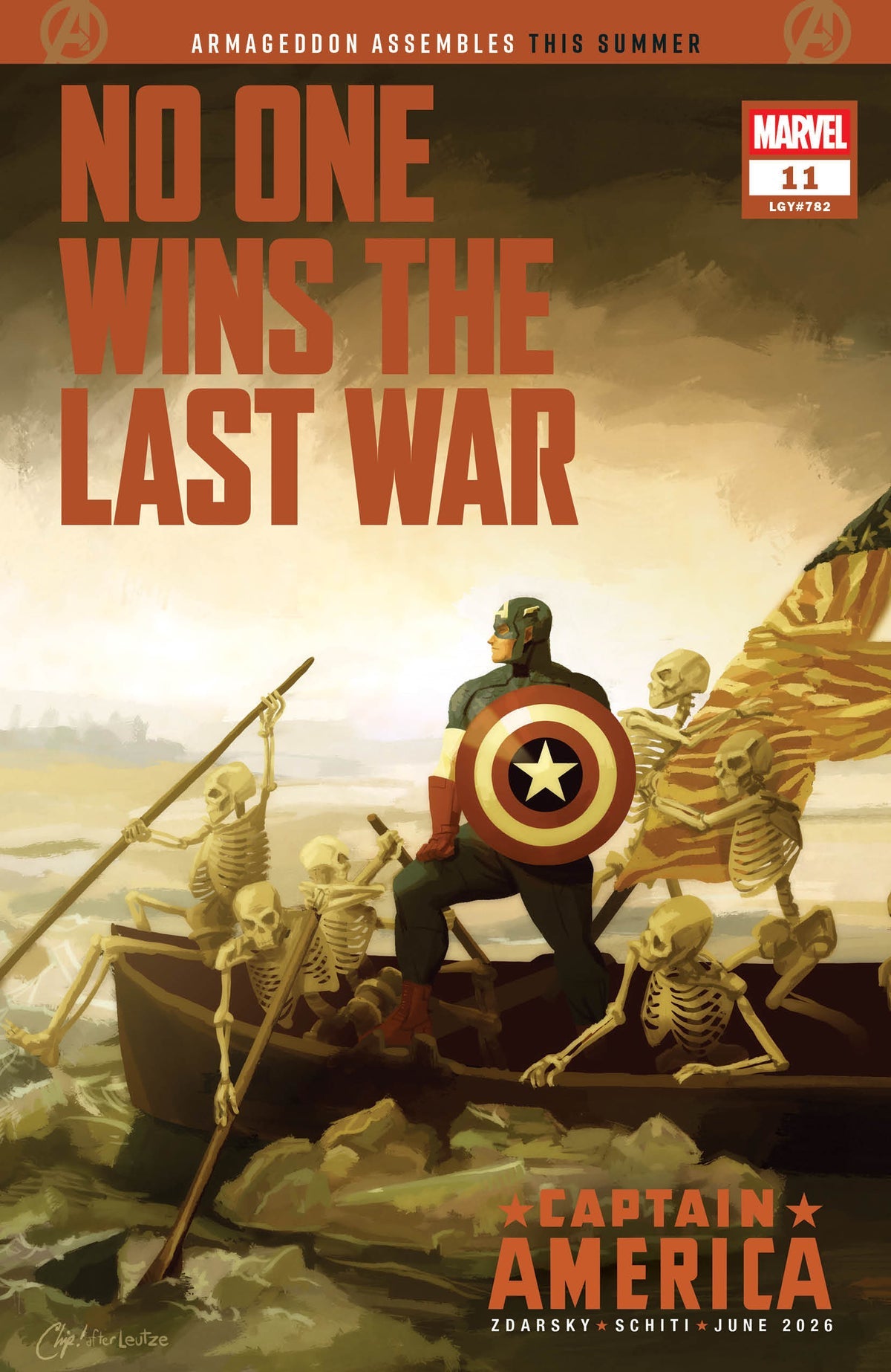 Captain America #11 (Chip Zdarsky Foreshadow Variant)