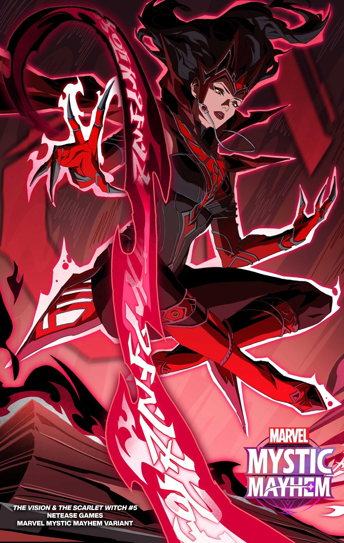 The Vision & The Scarlet Witch #5 (NetEase Games 'Marvel Mystic Mayhem' Cover)