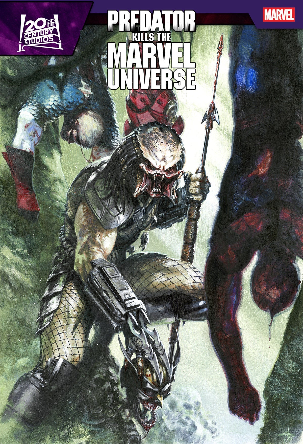 Predator Kills The Marvel Universe #1 (Gabriele Dell'Otto Cover)