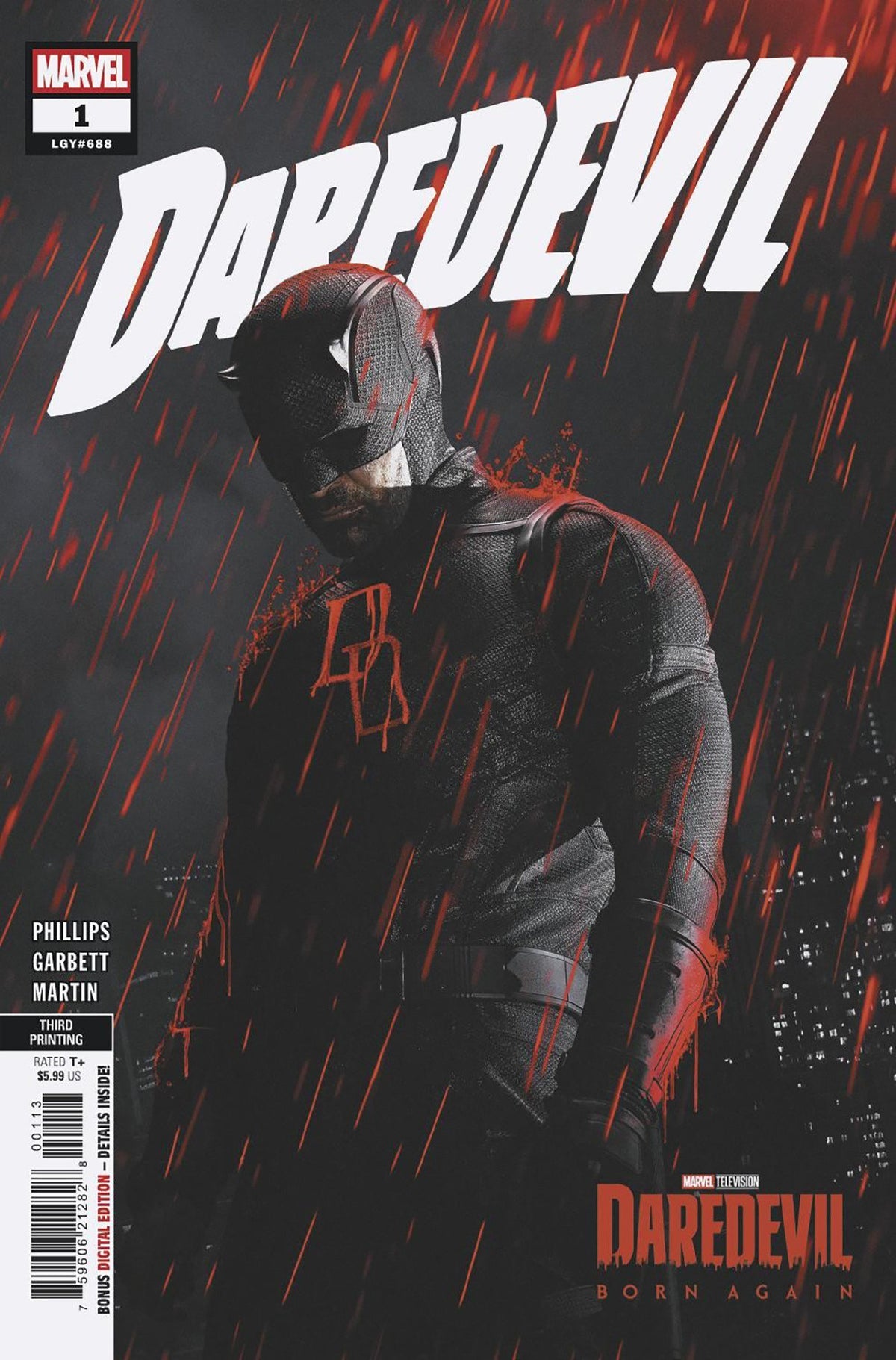Daredevil #1 (3rd Printing Marvel Television)