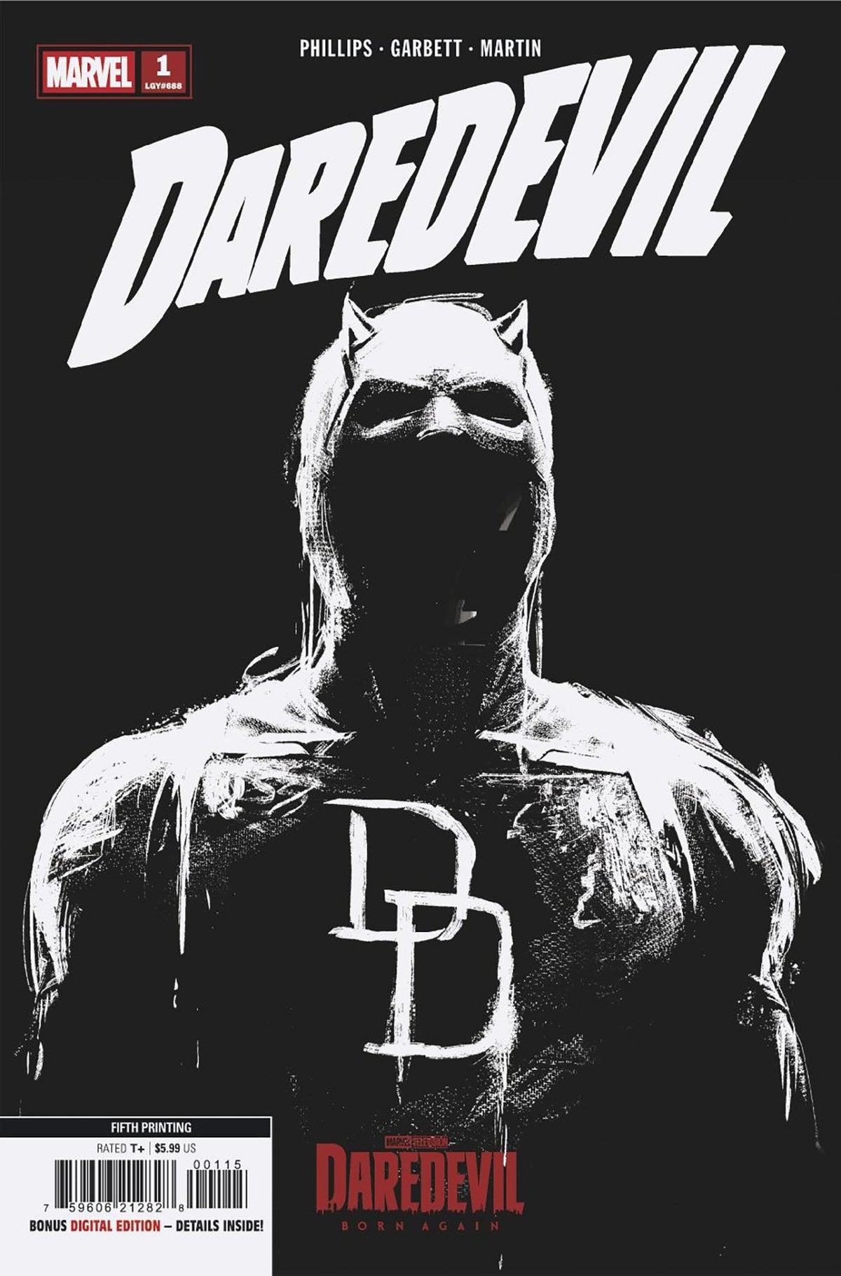 Daredevil #1 5th Printing Marvel Television