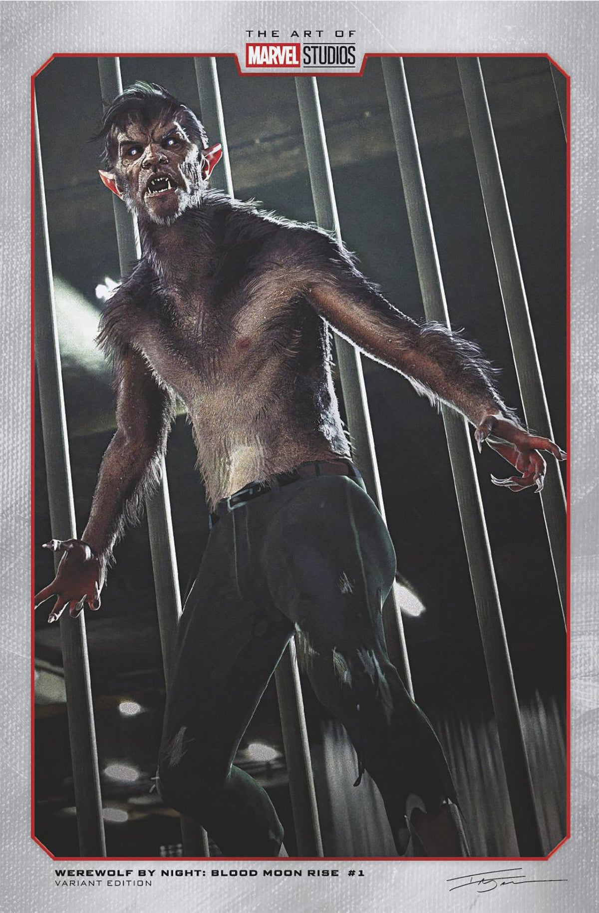 Werewolf by Night: Blood Moon Rise #1 (Ian Joyner 'Marvel Studios' Cover)