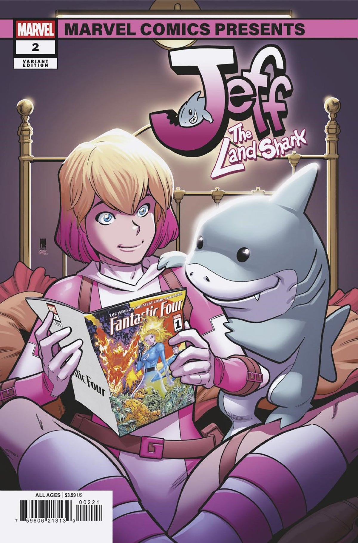 Jeff The Land Shark #2 (Paco Medina 'Marvel Comics Presents' Cover)