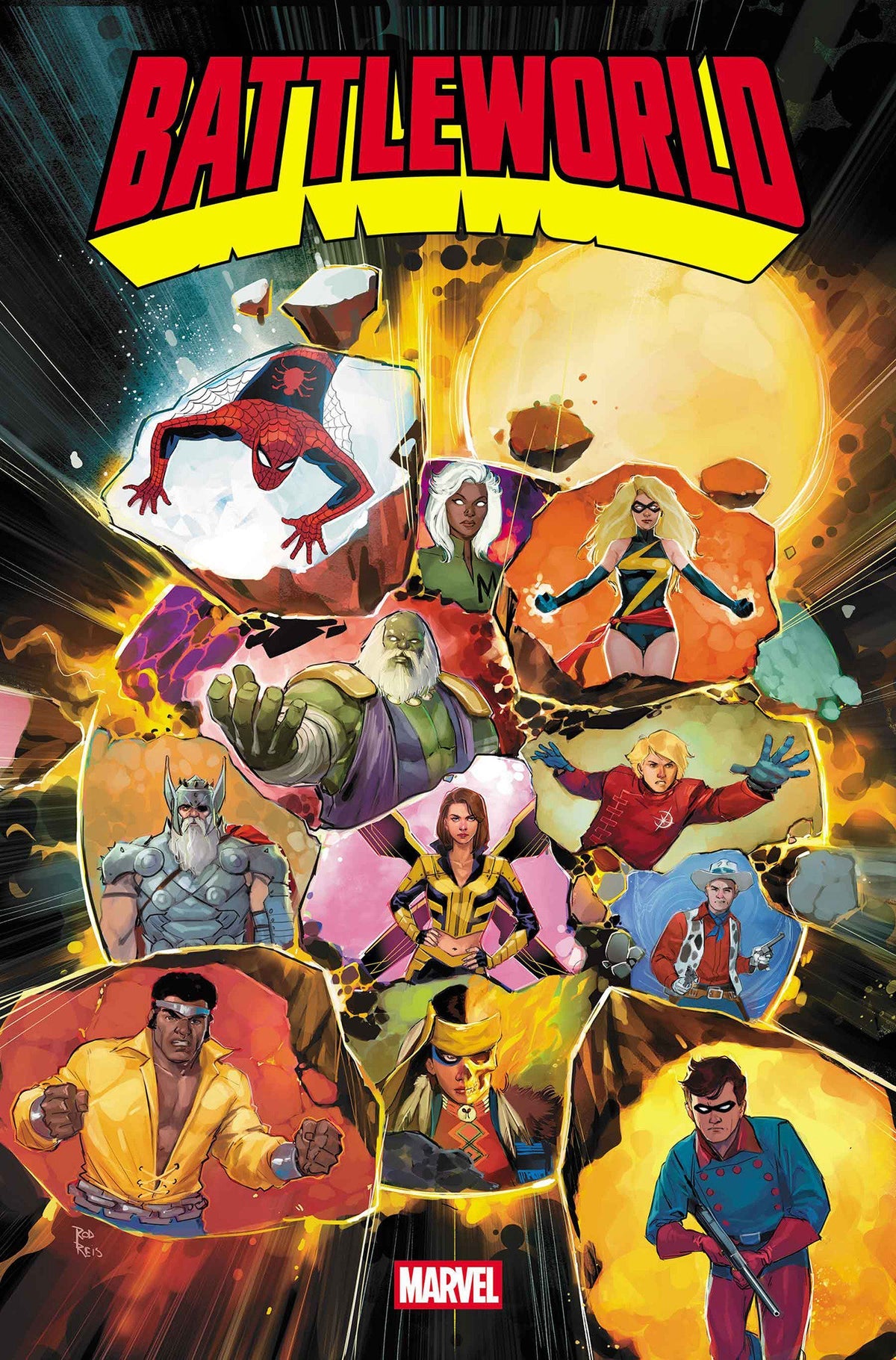 Battleworld #1 (Rod Reis Promo Cover)