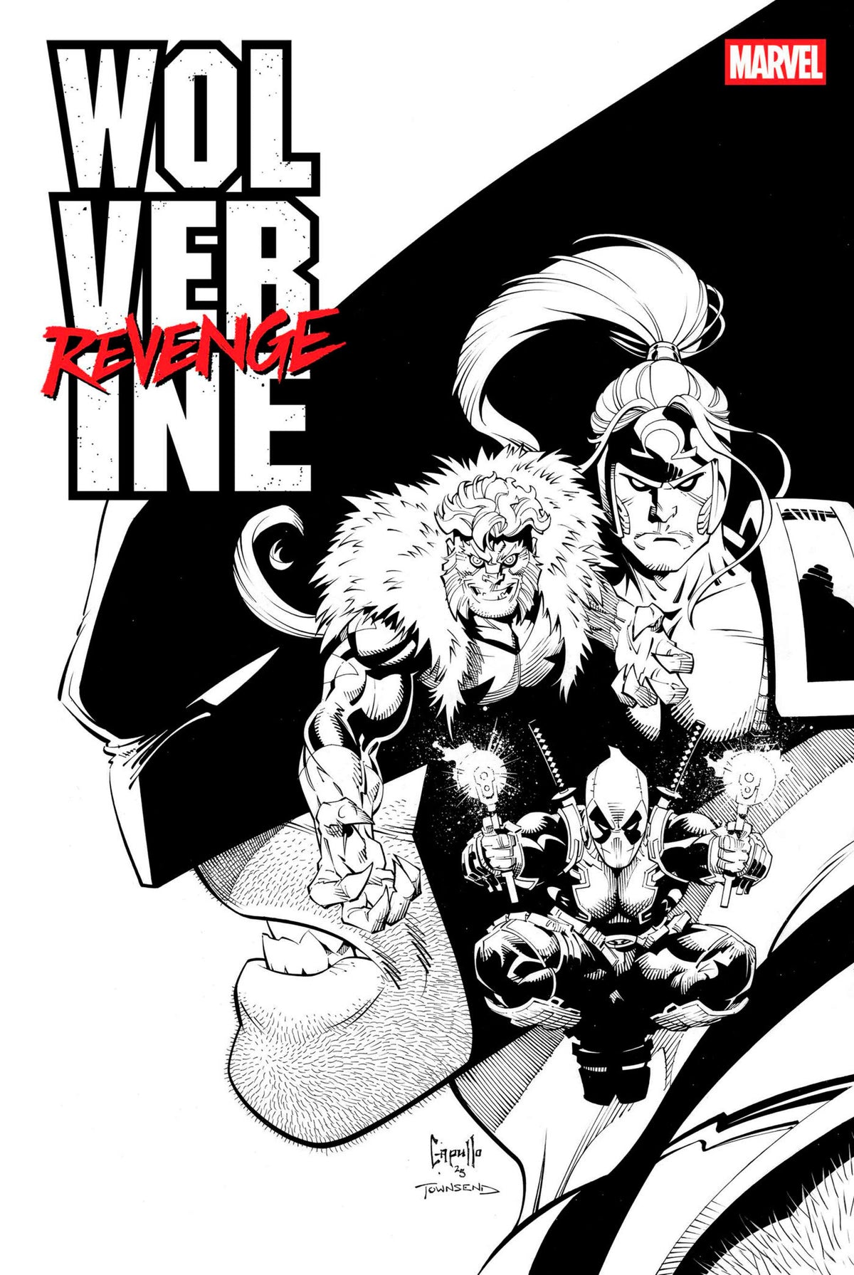 Wolverine: Revenge - Red Band: Black & White Edition #1