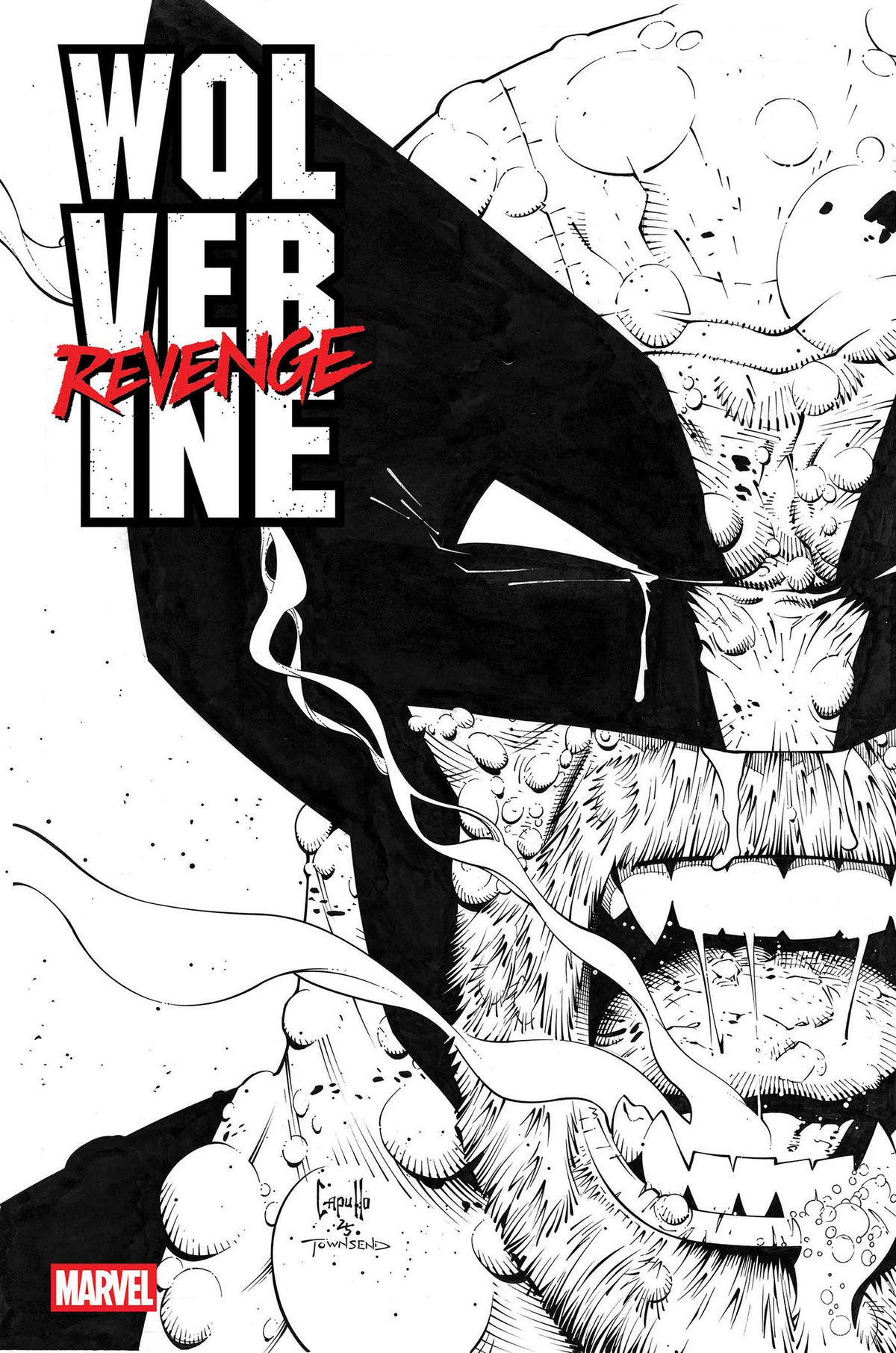 Wolverine: Revenge – Red Band Raw: Black & White Edition #4