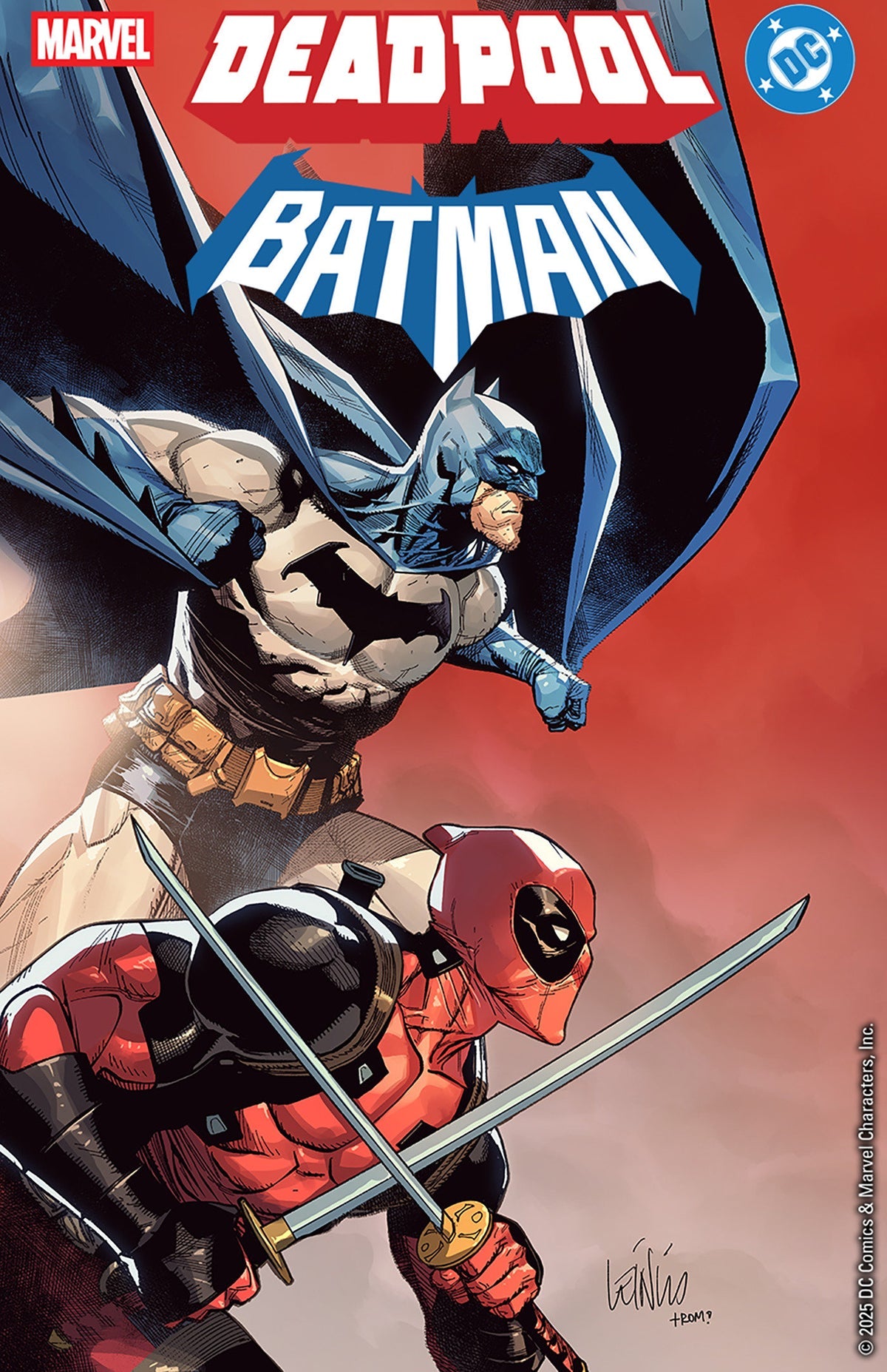 Marvel / DC: Deadpool / Batman #1 4th Printing Leinil Francis Yu