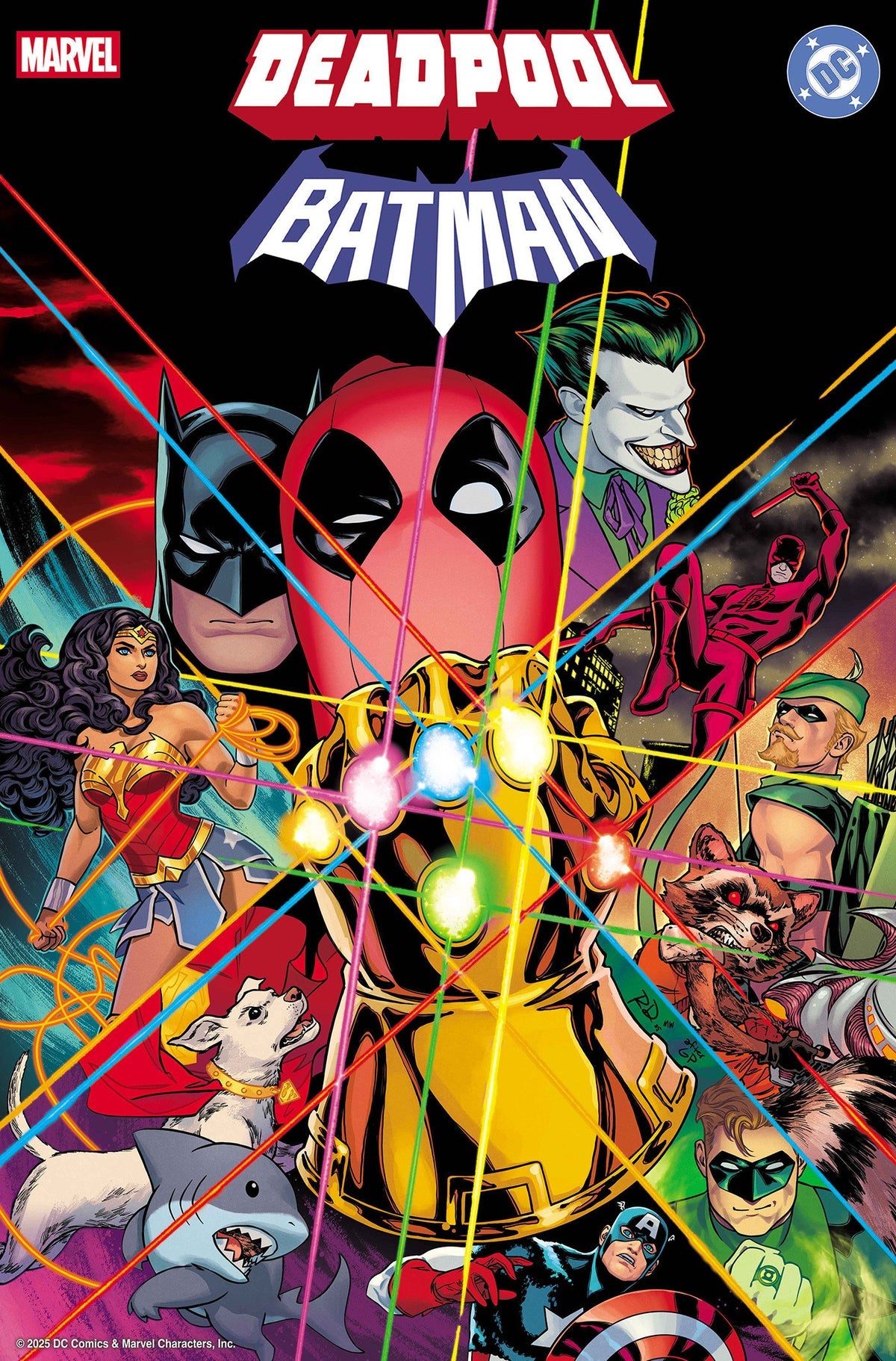 Marvel/DC: Deadpool/Batman #1 (Russell Dauterman 'Homage' Cover)