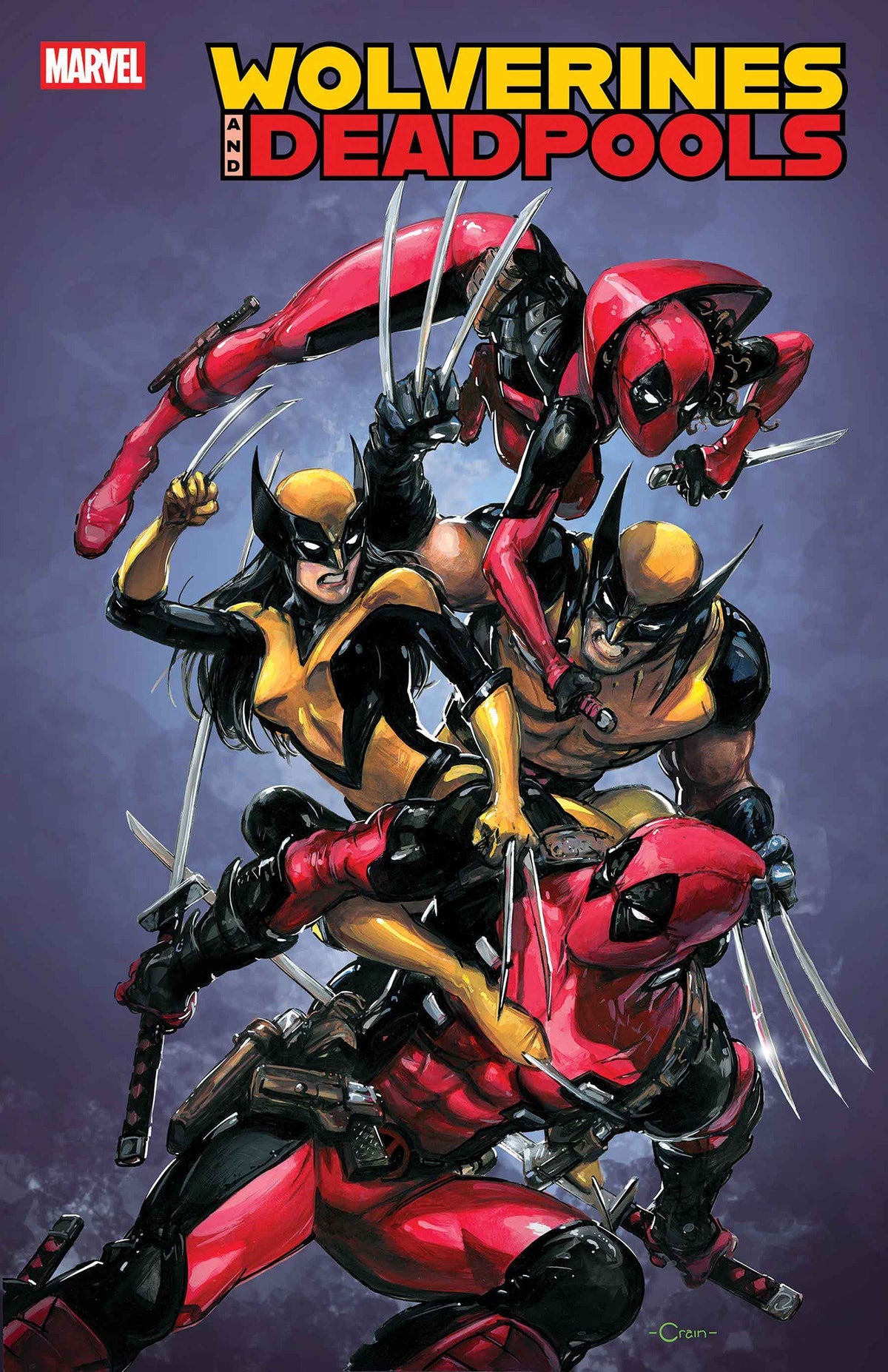Wolverines & Deadpools #3 (Clayton Crain Cover)