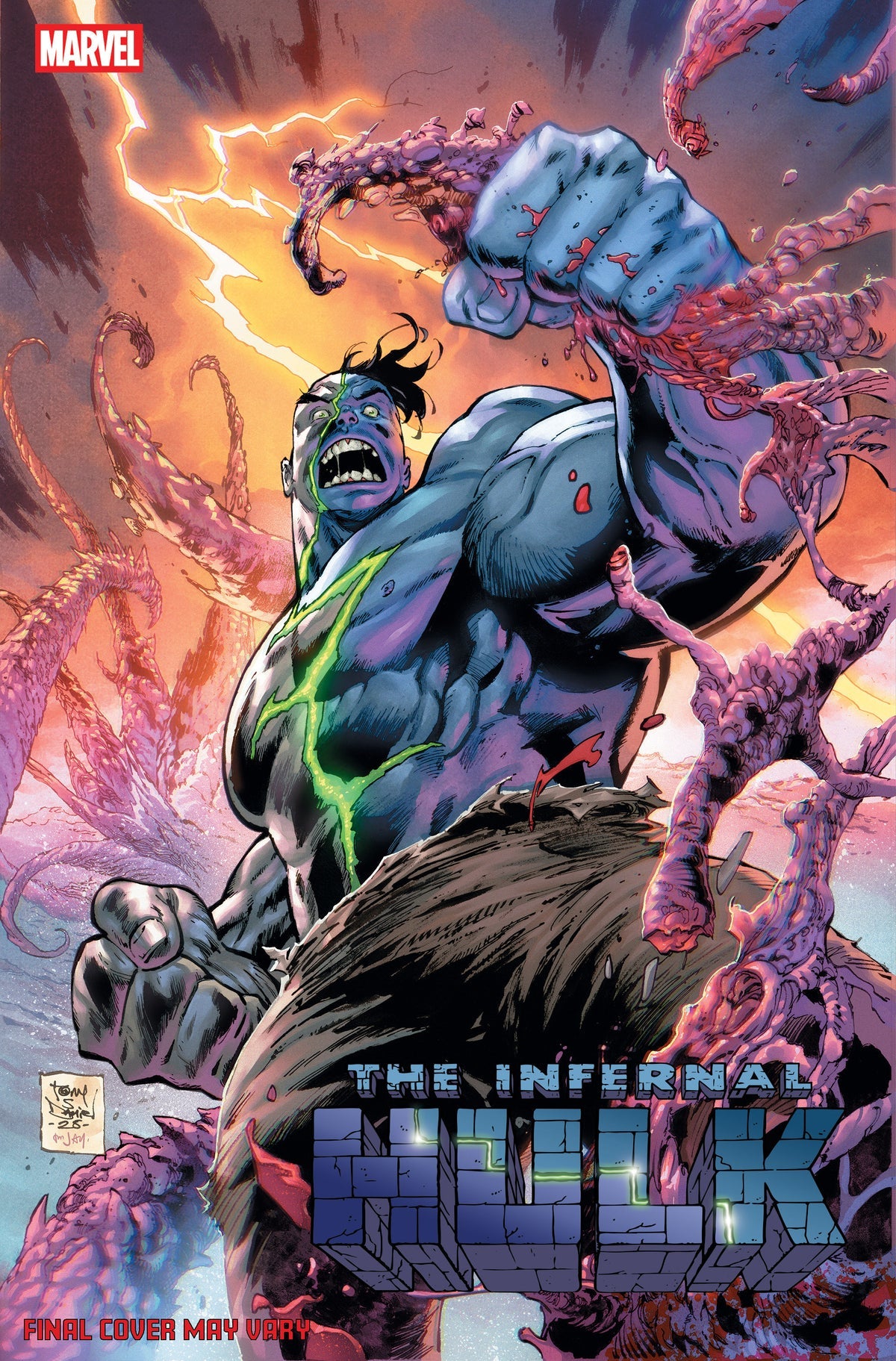 The Infernal Hulk #4 (Tony S. Daniel Variant)