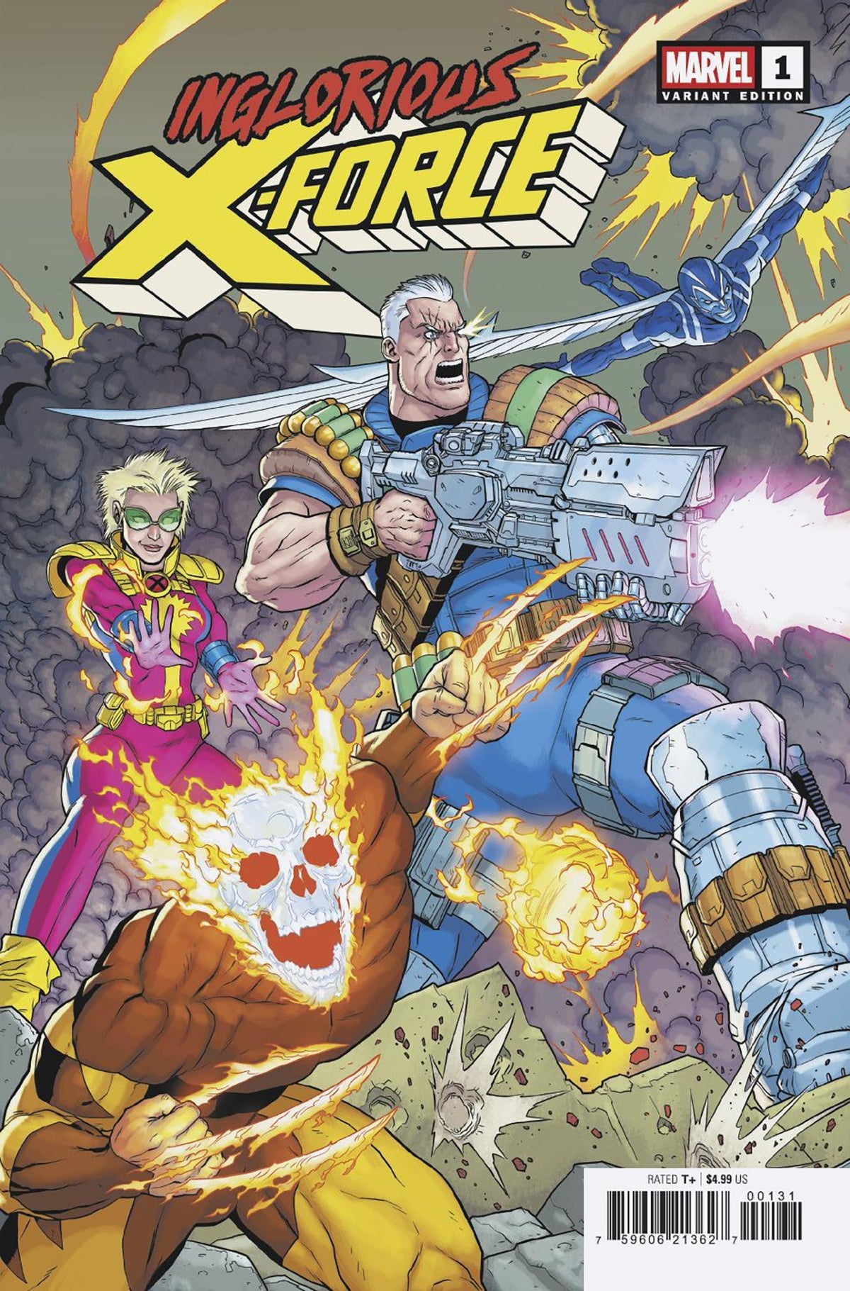 Inglorious X-Force #1 (Jacen Burrows Variant)