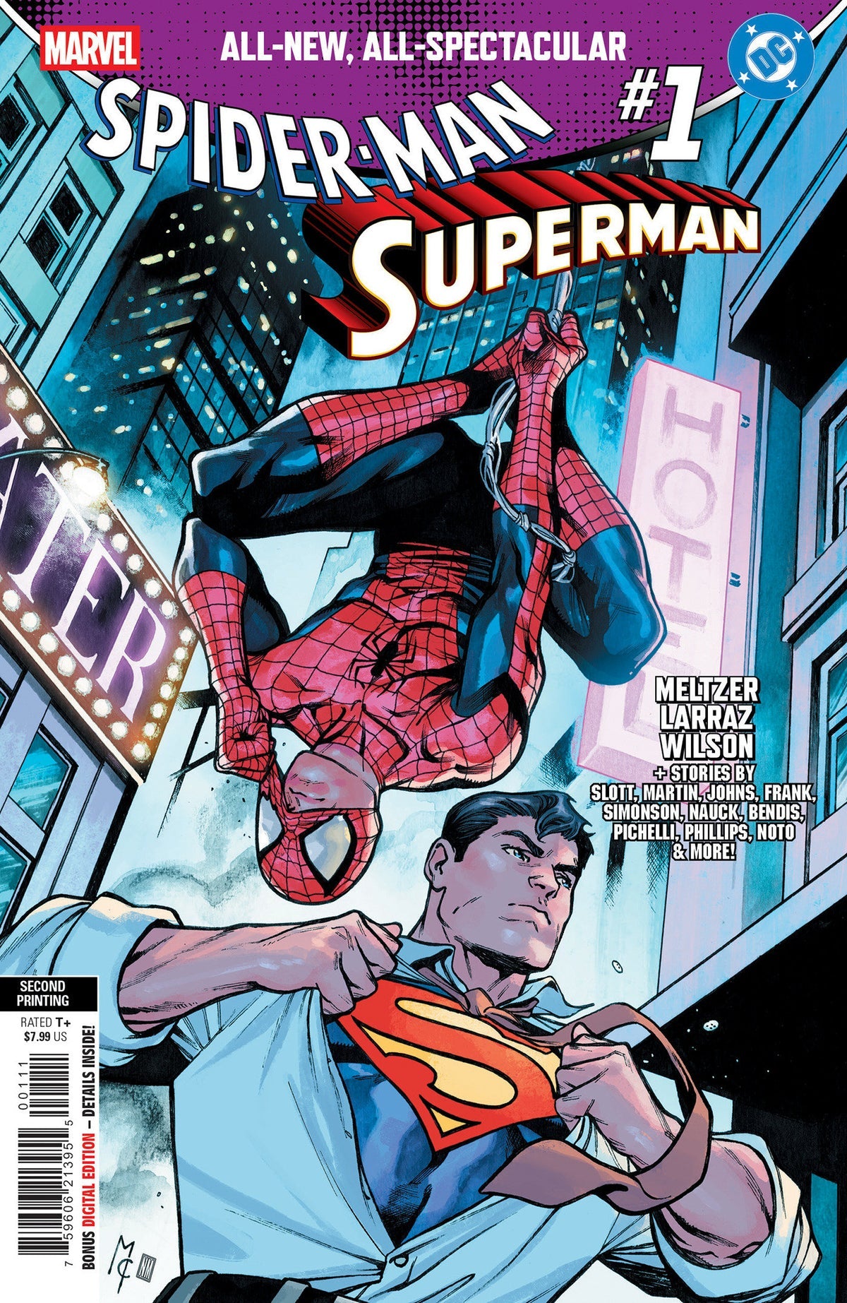 Marvel / DC: Spider-Man / Superman #1 (2nd Printing Martín Cóccolo)