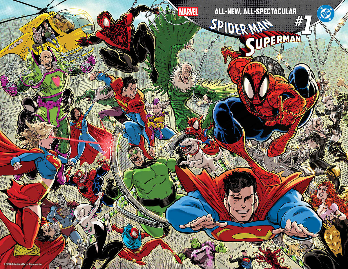 Marvel / DC: Spider-Man / Superman #1 (Kaare Andrews Wraparound Variant)