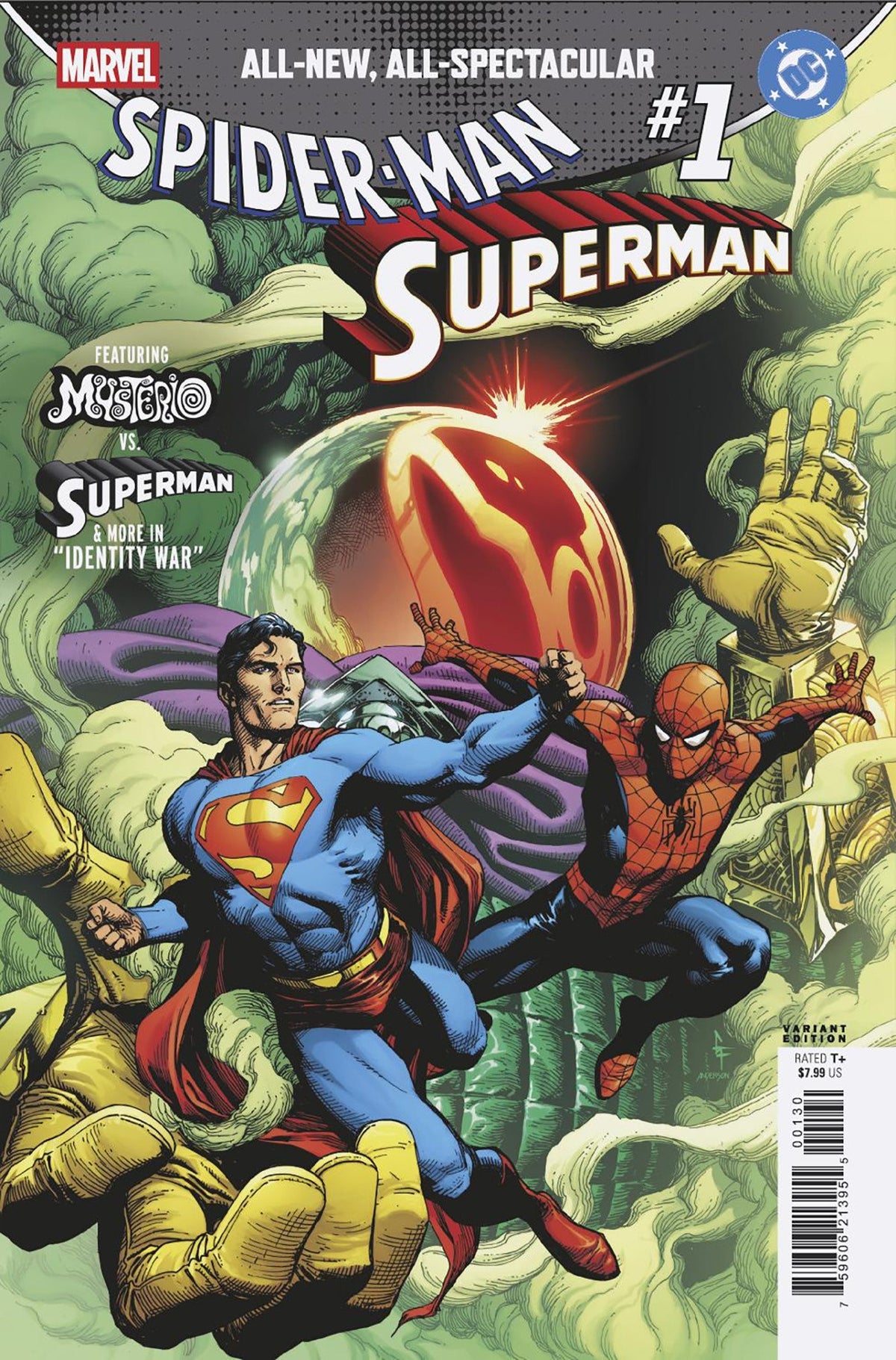 Marvel / DC: Spider-Man / Superman #1 (Gary Frank Variant)