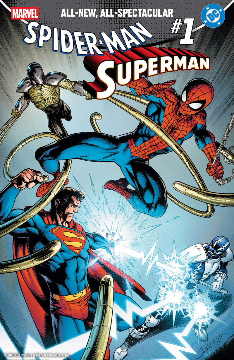 Marvel / DC: Spider-Man / Superman #1 (Mark Bagley Foil Variant)