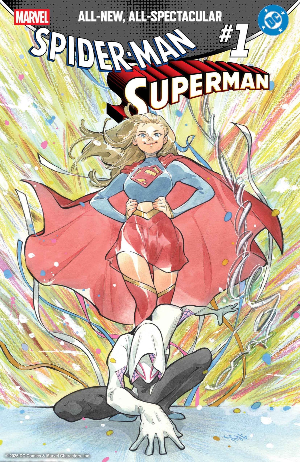 Marvel / DC: Spider-Man / Superman #1 (Peach Momoko Variant)
