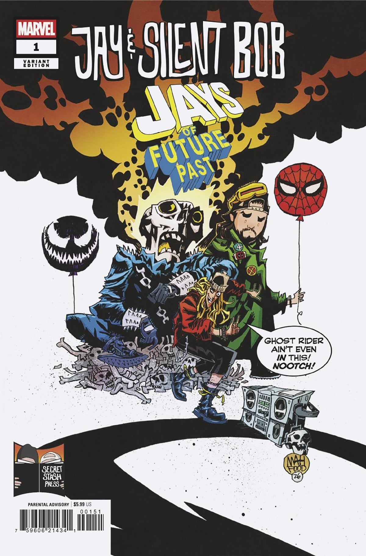 Jay & Silent Bob: Jays of Future Past #1 (Jim Mahfood Variant)