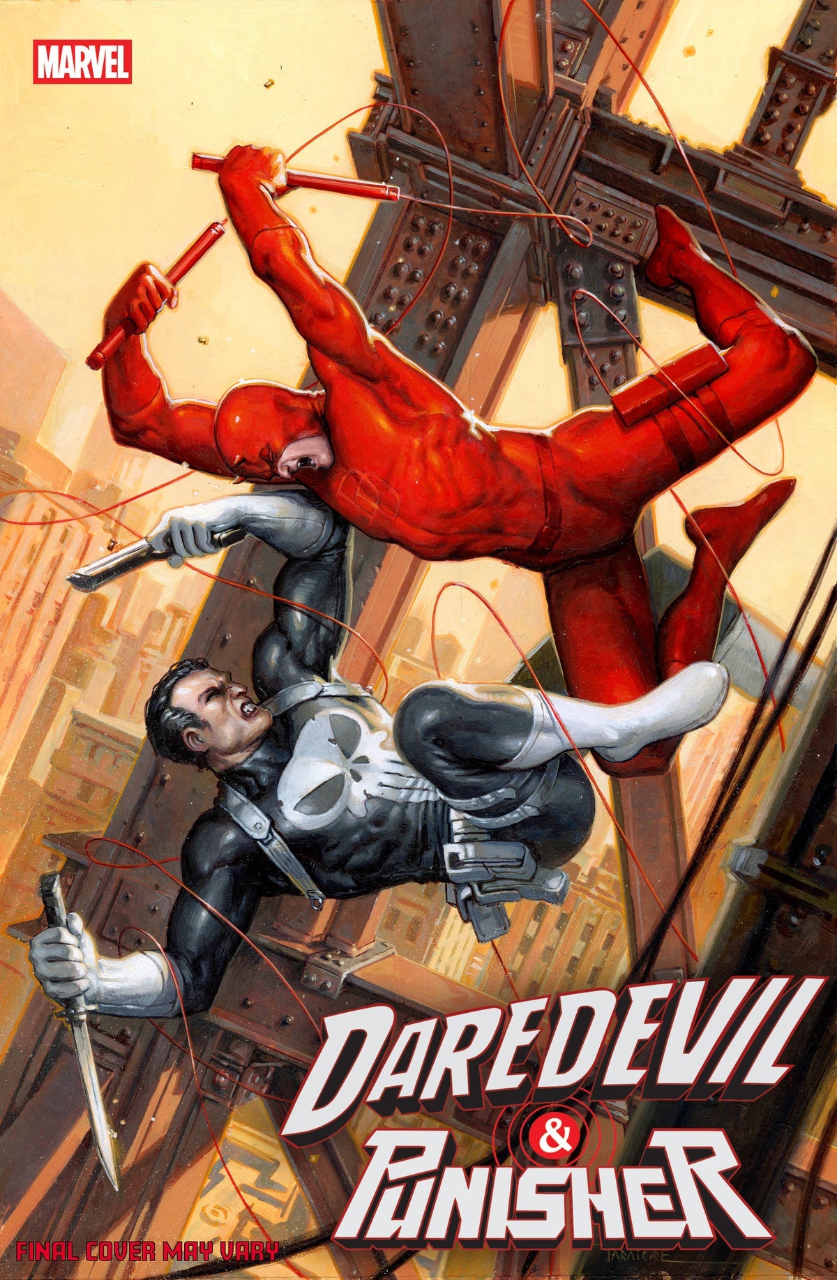 Daredevil / Punisher: The Devil's Trigger #3 (Davide Paratore Variant)