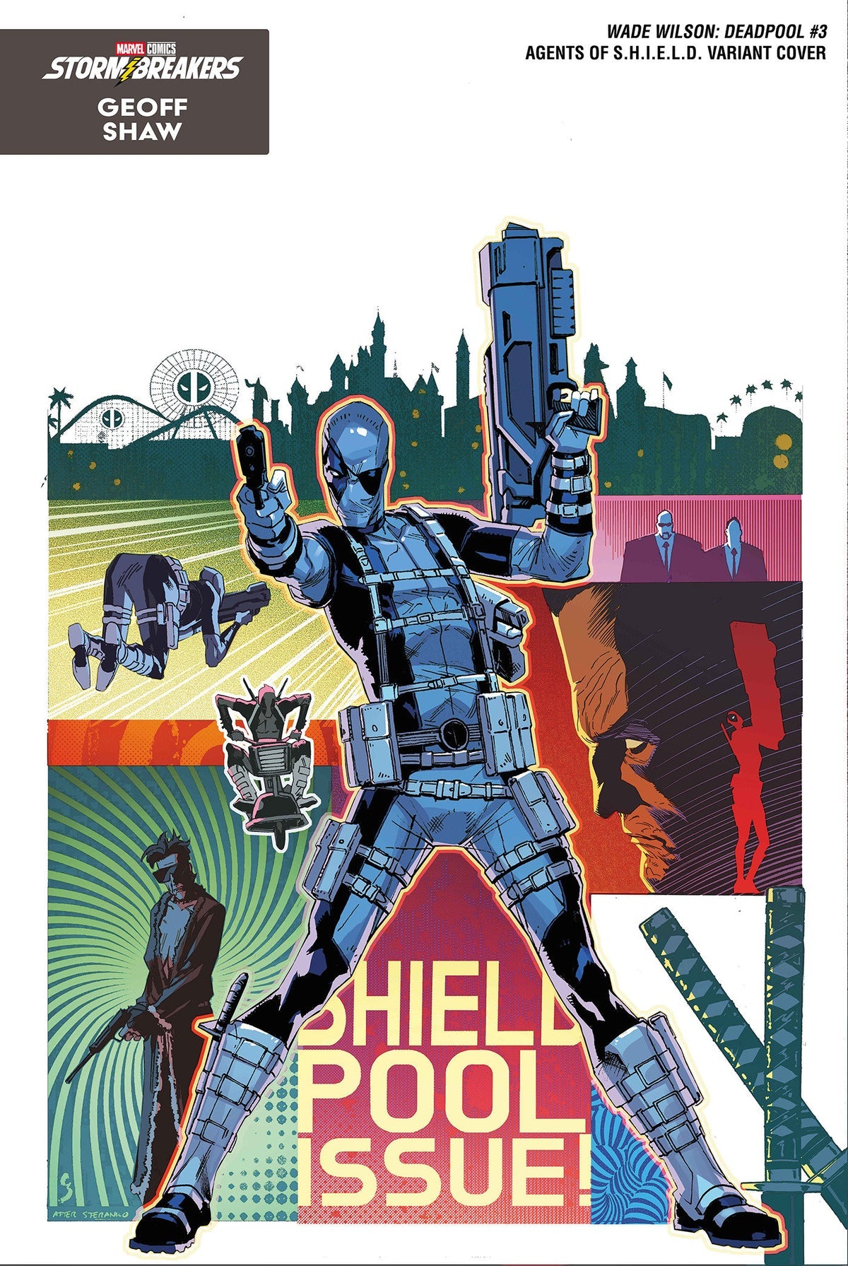 Wade Wilson: Deadpool #3 (Geoff Shaw Agents of S.H.I.E.L.D. Variant)