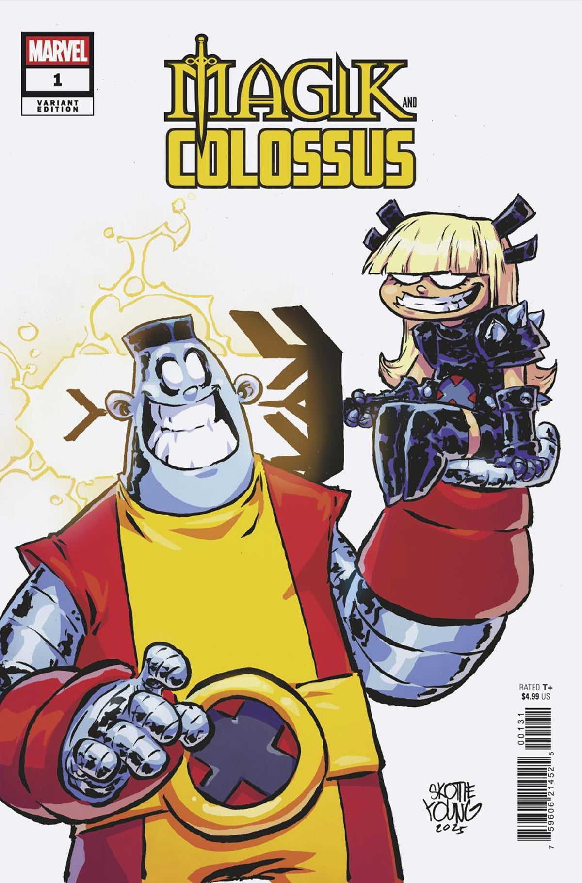 Magik and Colossus #1 (Skottie Young Variant)