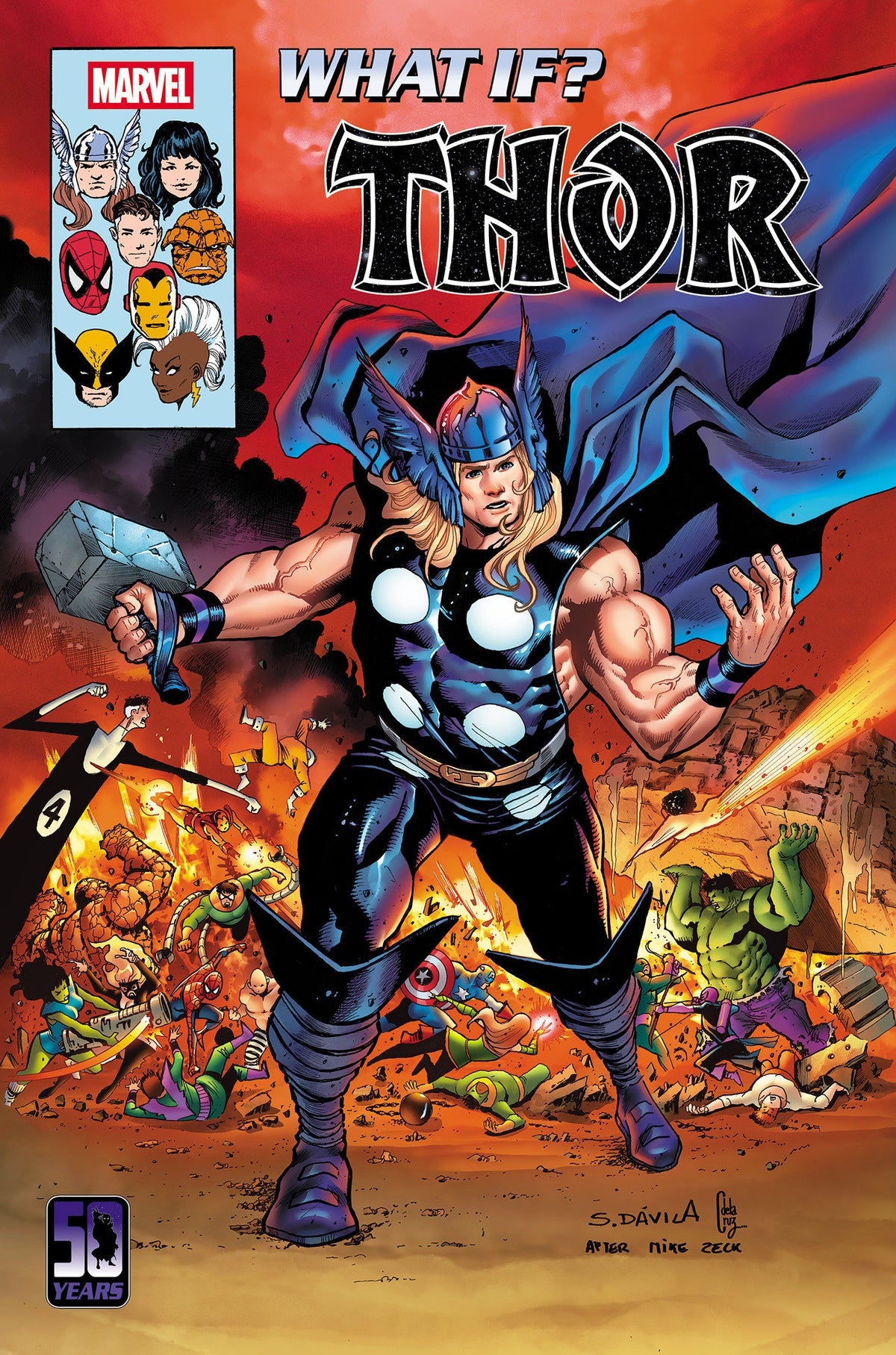 What If...? Thor #1 (Sergio Fernández Dávila Homage Variant)