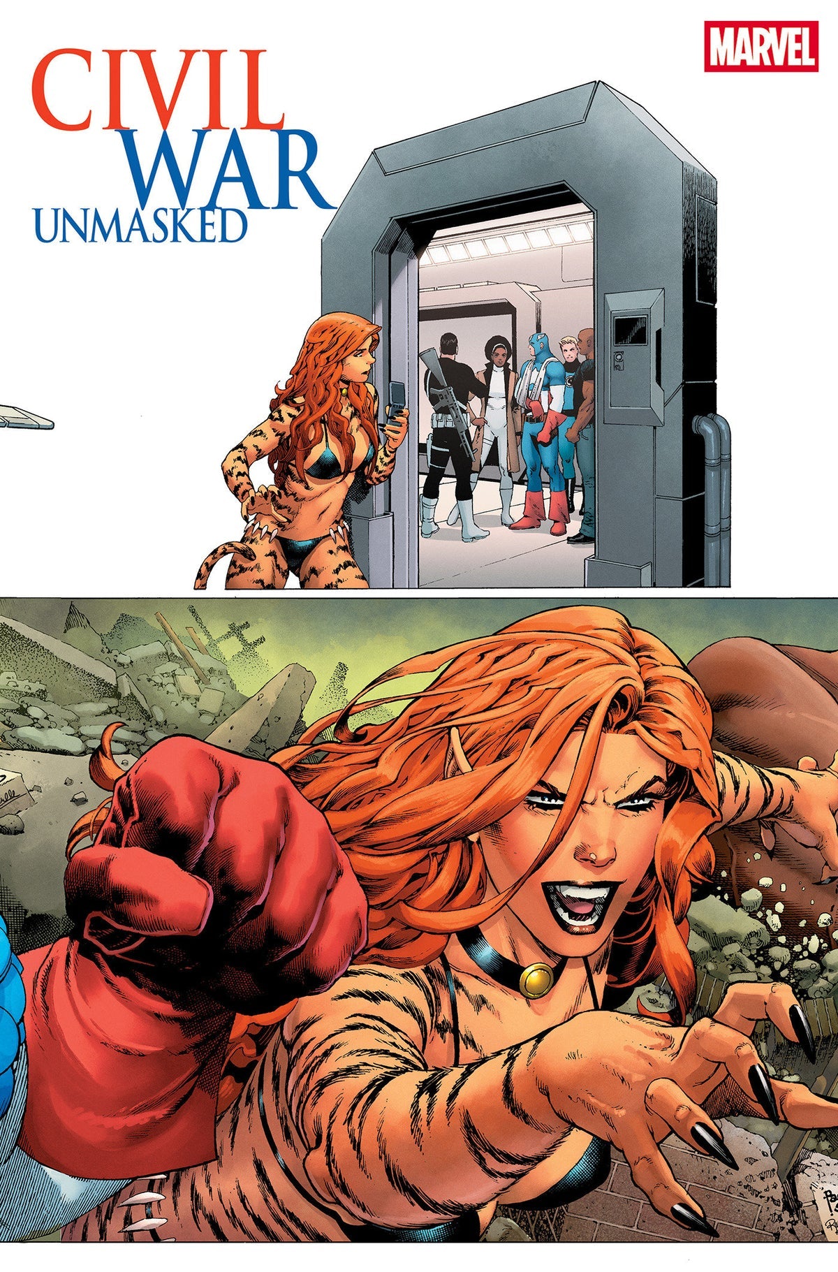 Civil War: Unmasked #4 (Paulo Siqueira Connecting Variant)