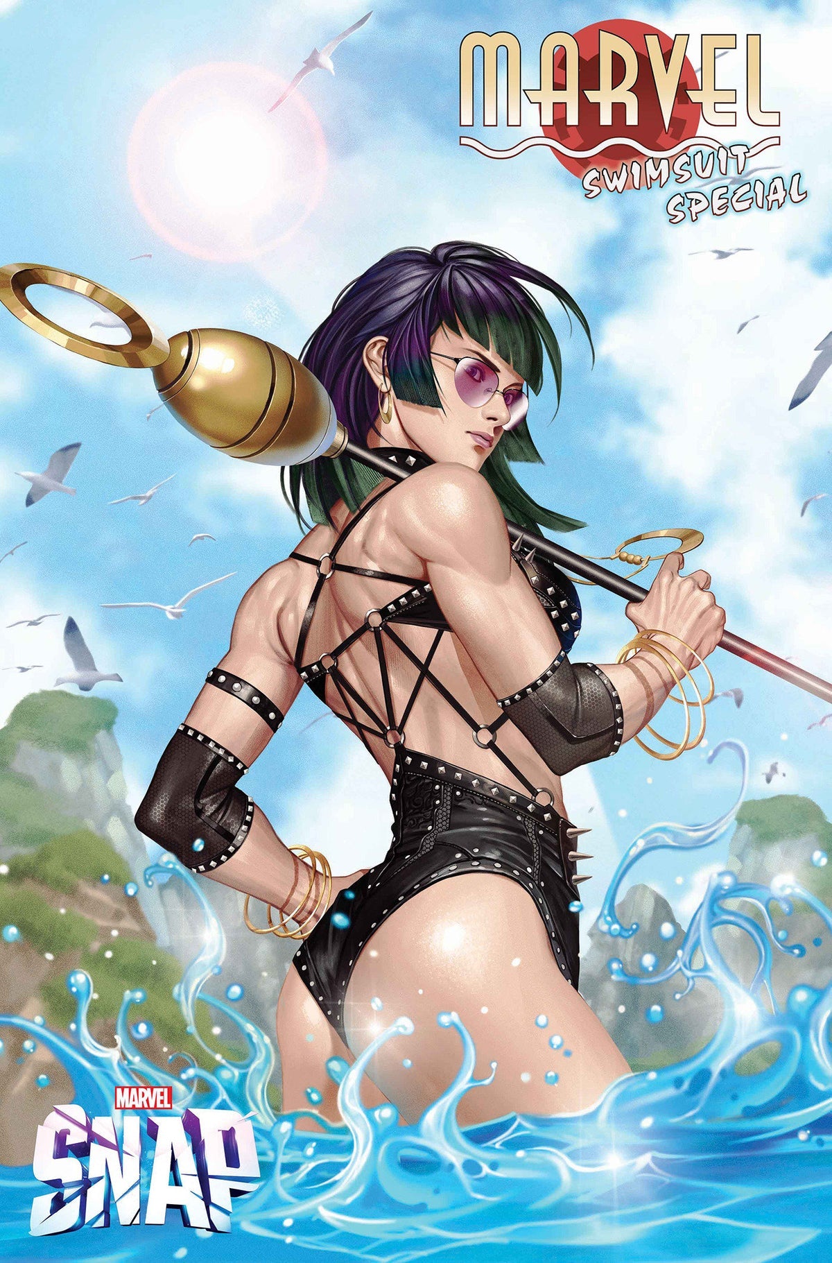 Marvel Swimsuit Special: Brand New Beach Day #1 (InHyuk Lee Marvel Snap Swimsuit Variant)