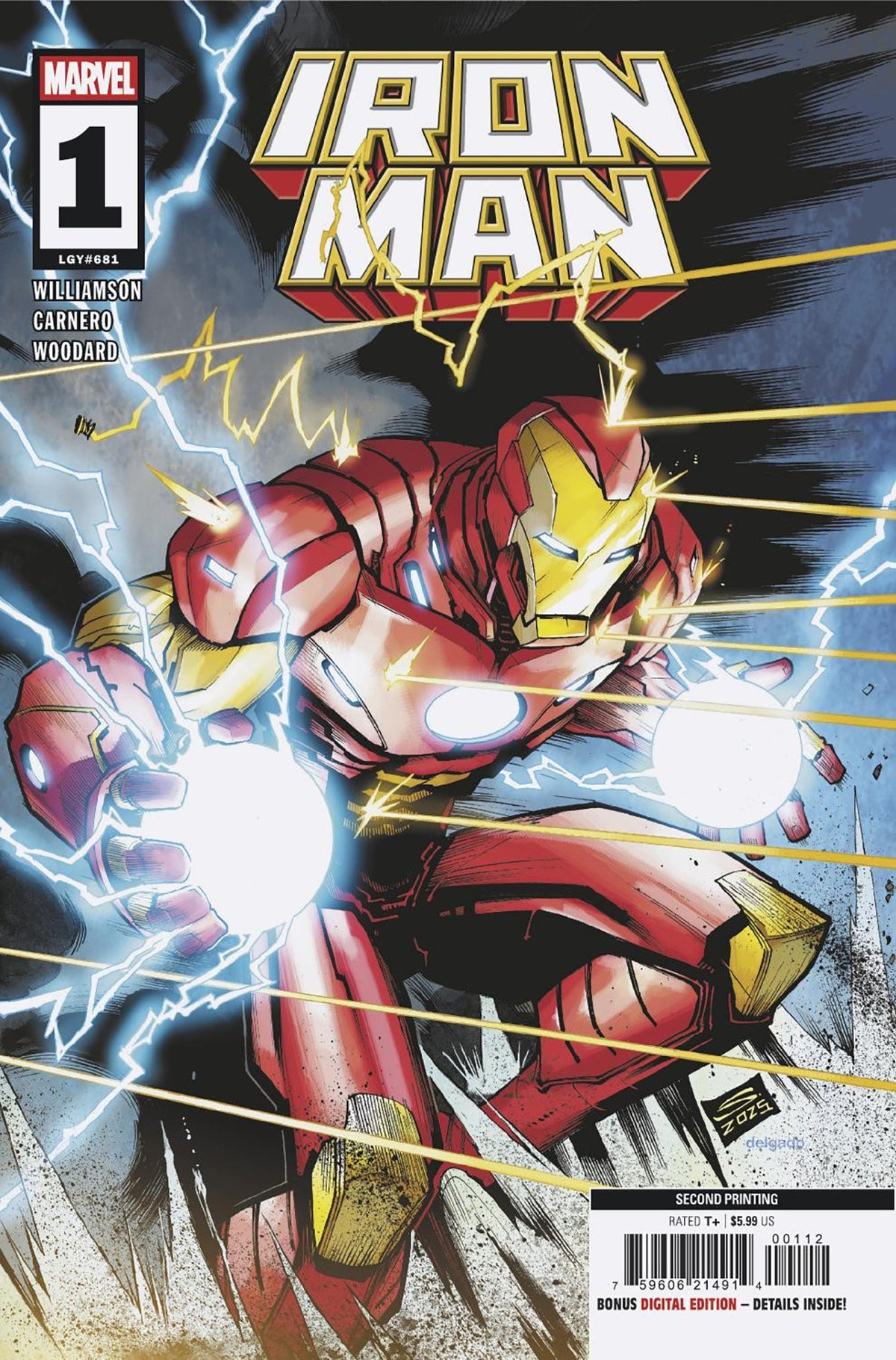 Iron Man #1 (2nd Printing Gerardo Sandoval)
