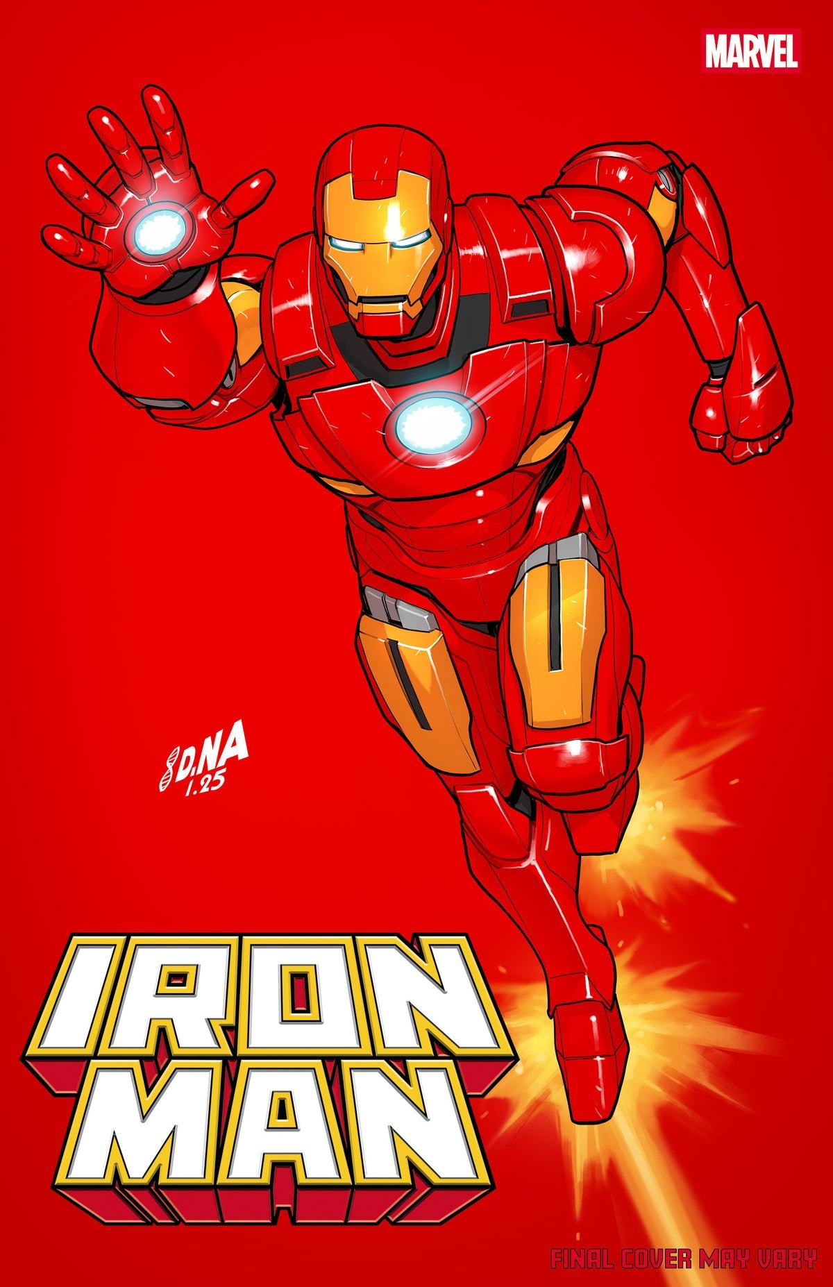 Iron Man #2 (David Nakayama Color Block Red Variant)