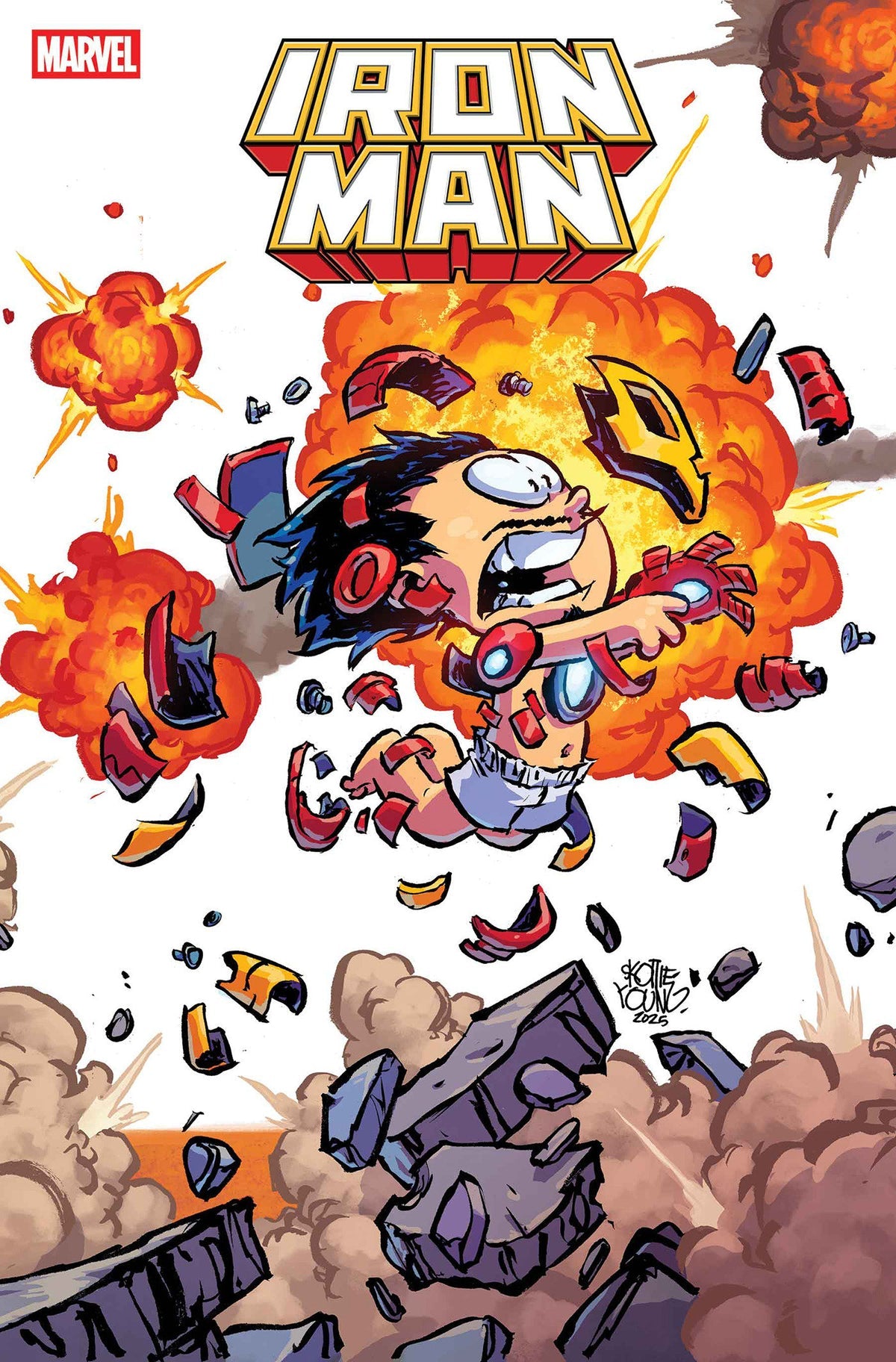 Iron Man #4 (Skottie Young Connecting Variant)