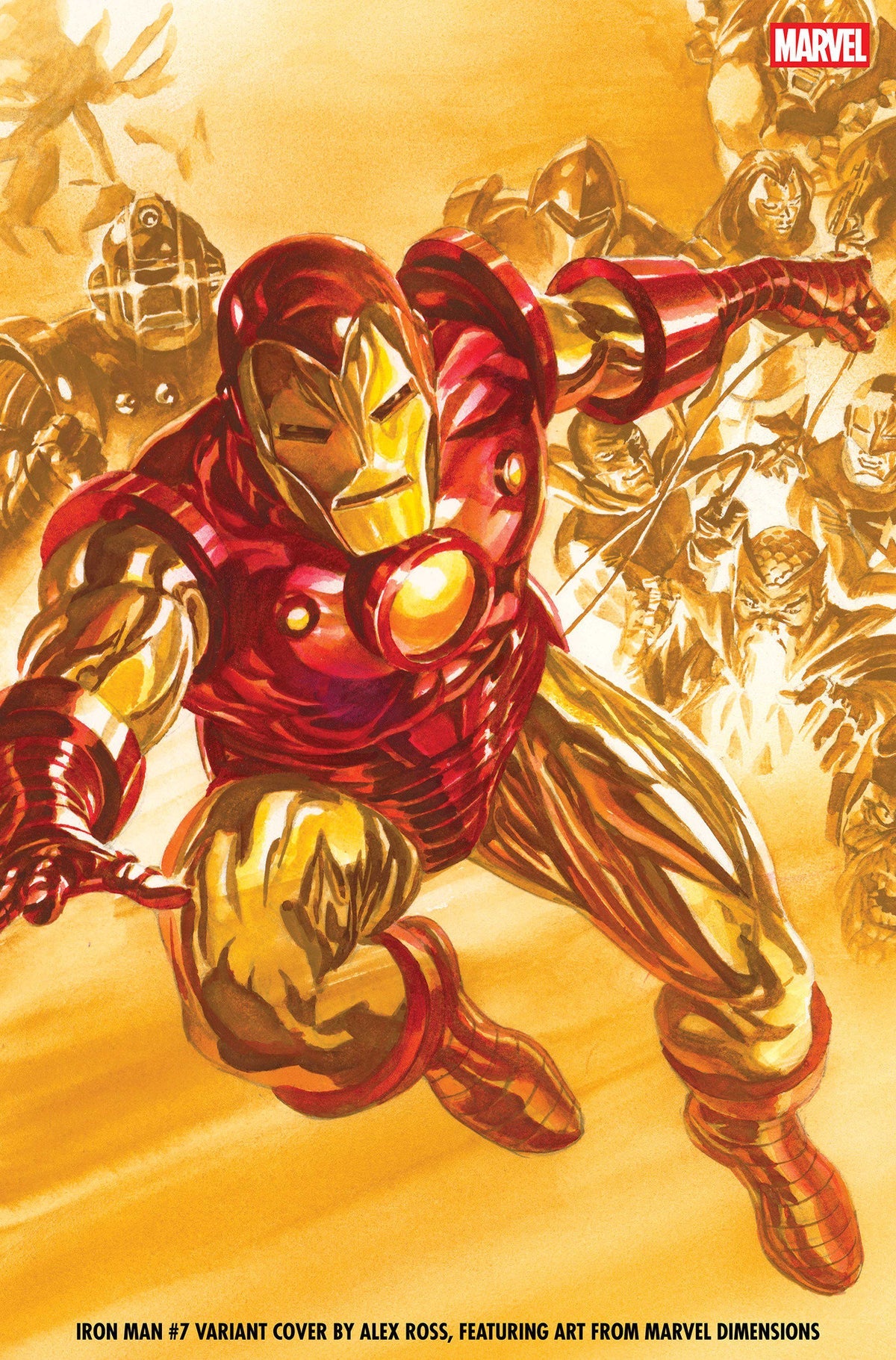 Iron Man #7 (Alex Ross Marvel Dimensions Virgin Variant)