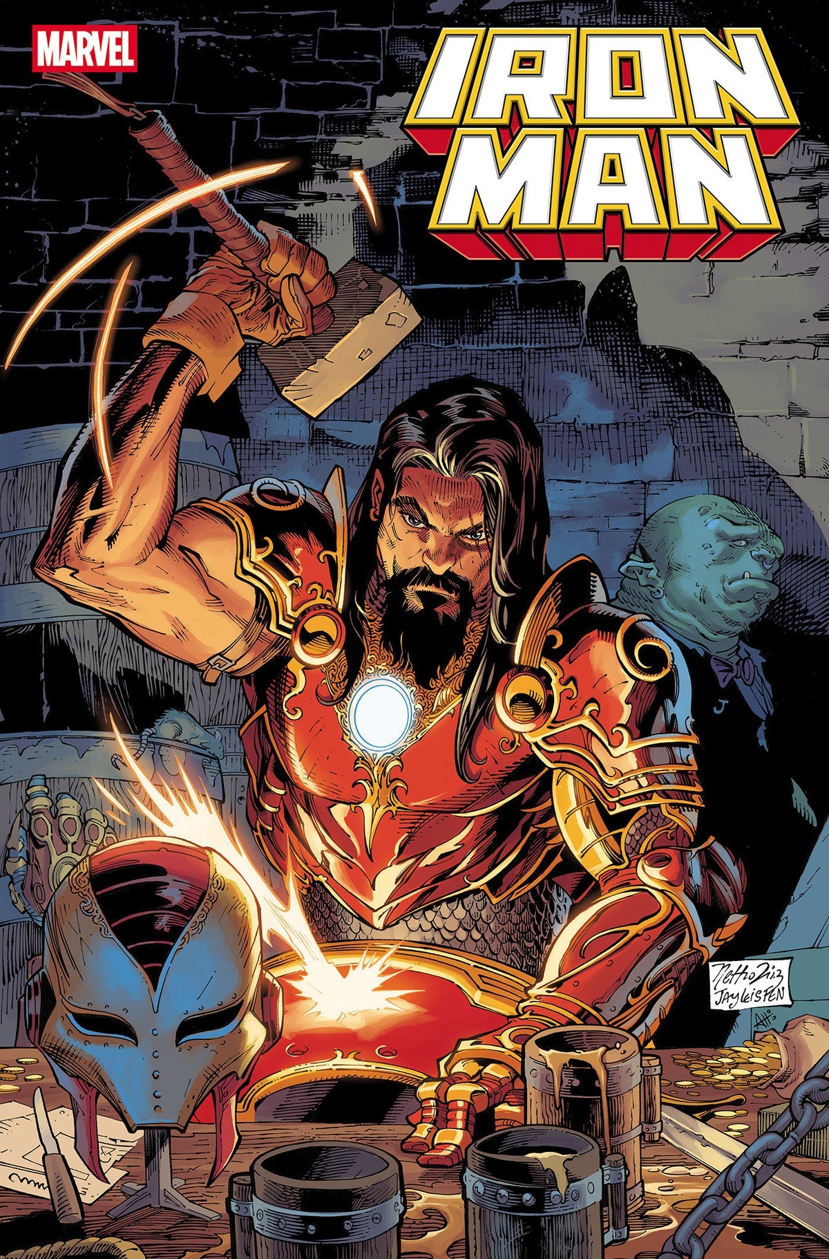 Iron Man #8 (Netho Diaz Isekai Variant)