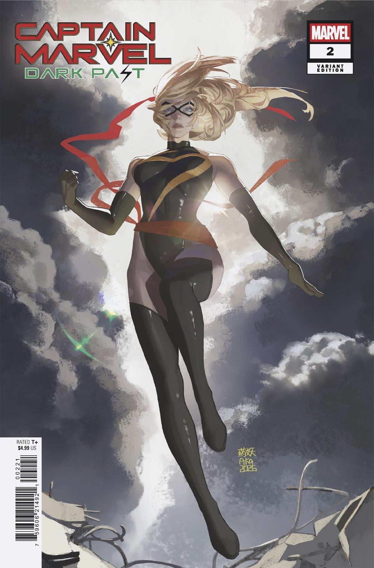 Captain Marvel: Dark Past #2 (Aka Ms. Marvel Variant)