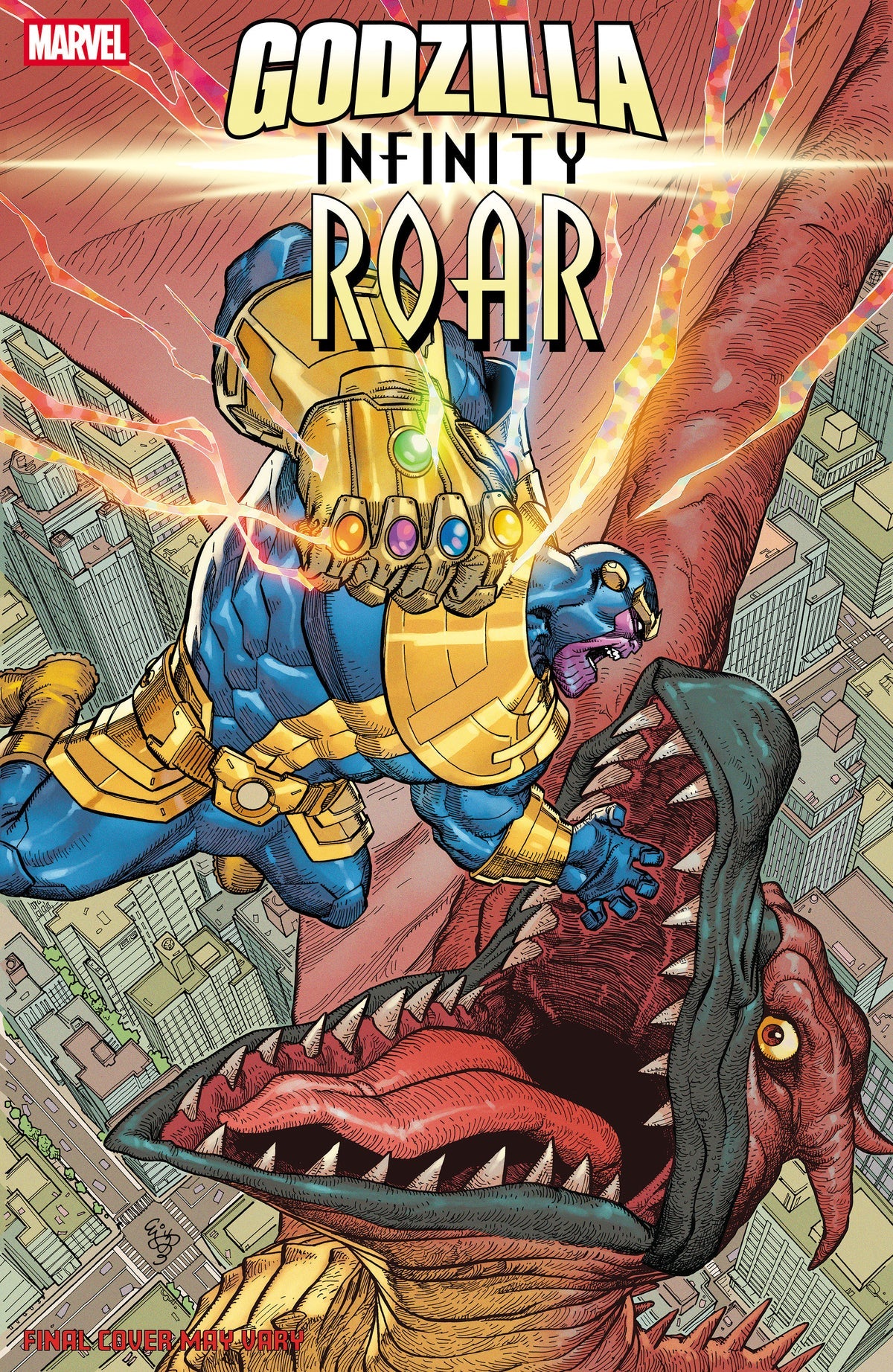 Godzilla: Infinity Roar #4 (E. J. Su Cosmic Variant)