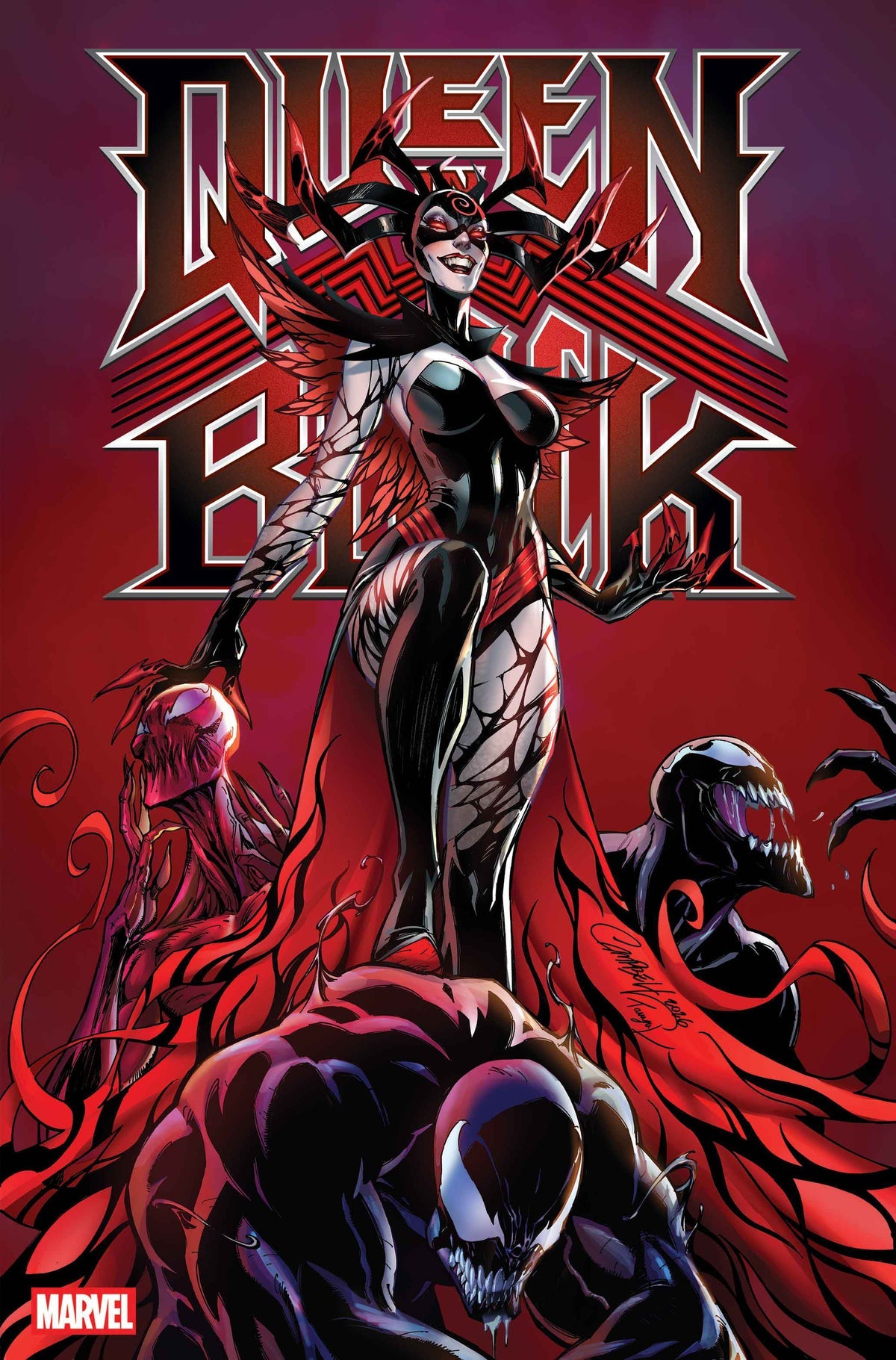 Queen in Black #1 (J. Scott Campbell Variant)