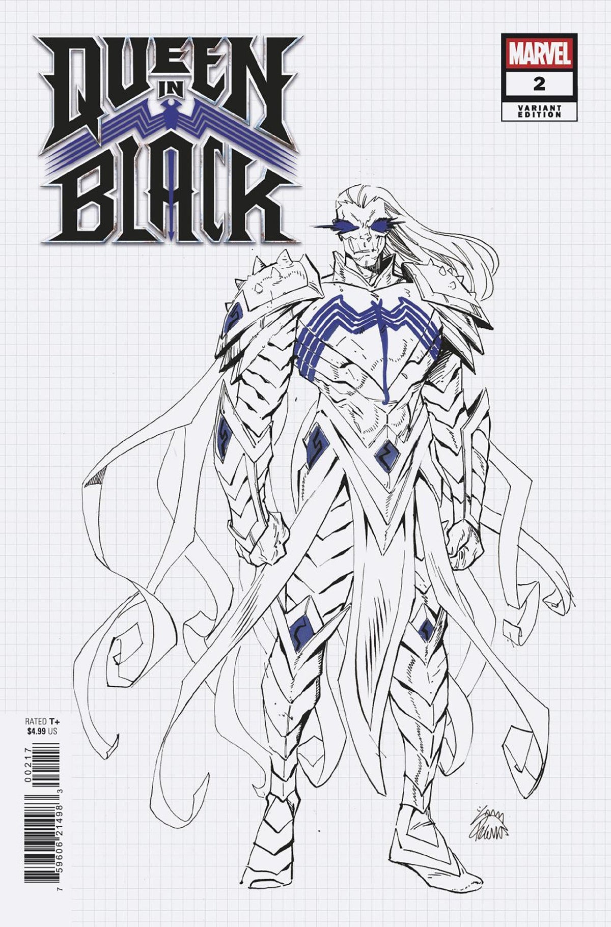 Queen in Black #2 (1:10 INCENTIVE Ryan Stegman Design Variant)