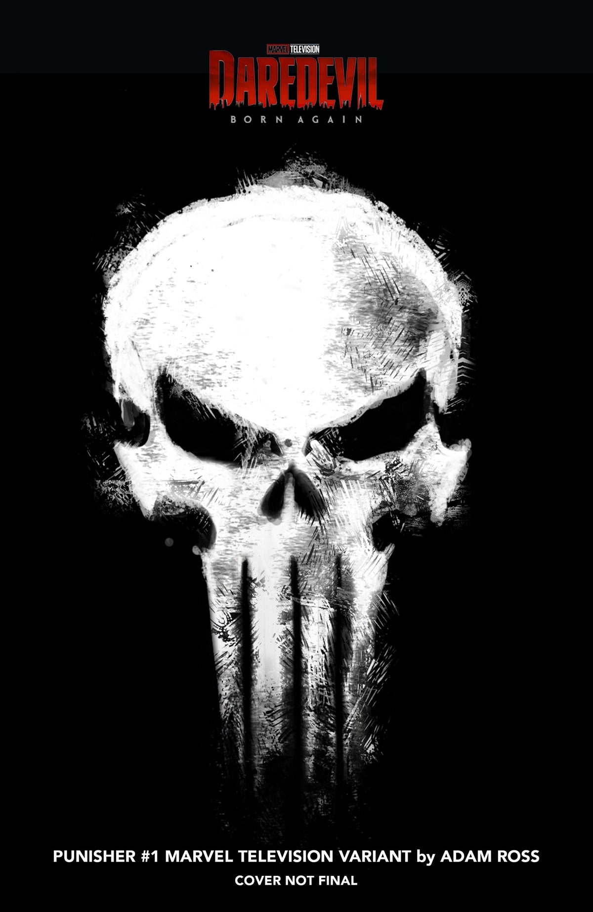 Punisher #1 (Adam Ross Marvel Television Logo Variant)