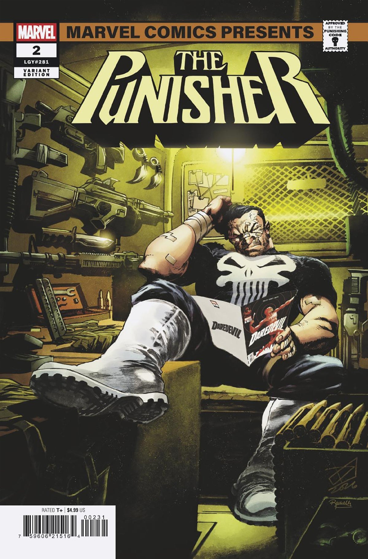 Punisher #2 (Dev Pramanik Marvel Comics Presents Variant)