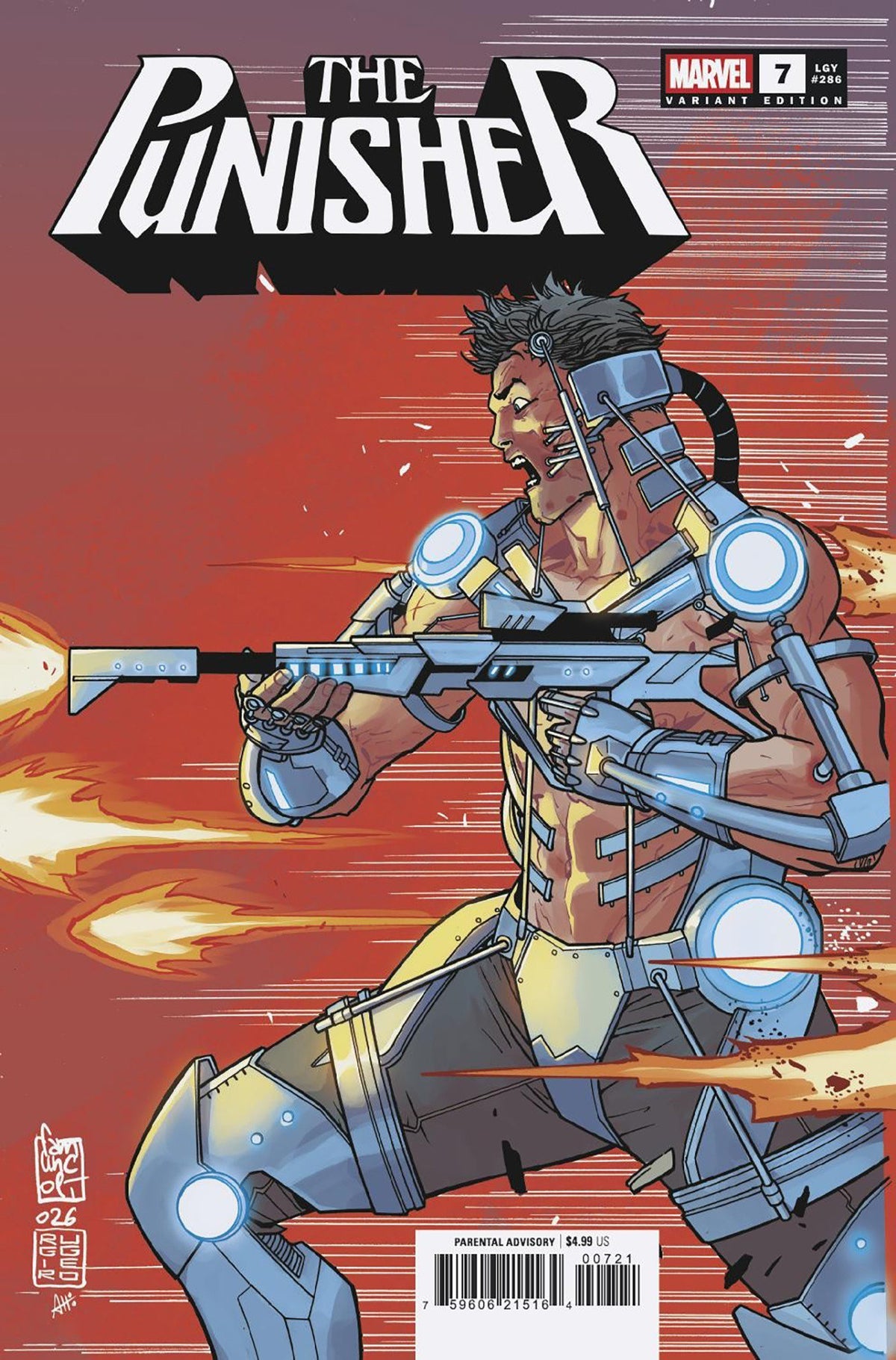Punisher #7 (Giuseppe Camuncoli Connecting Variant)
