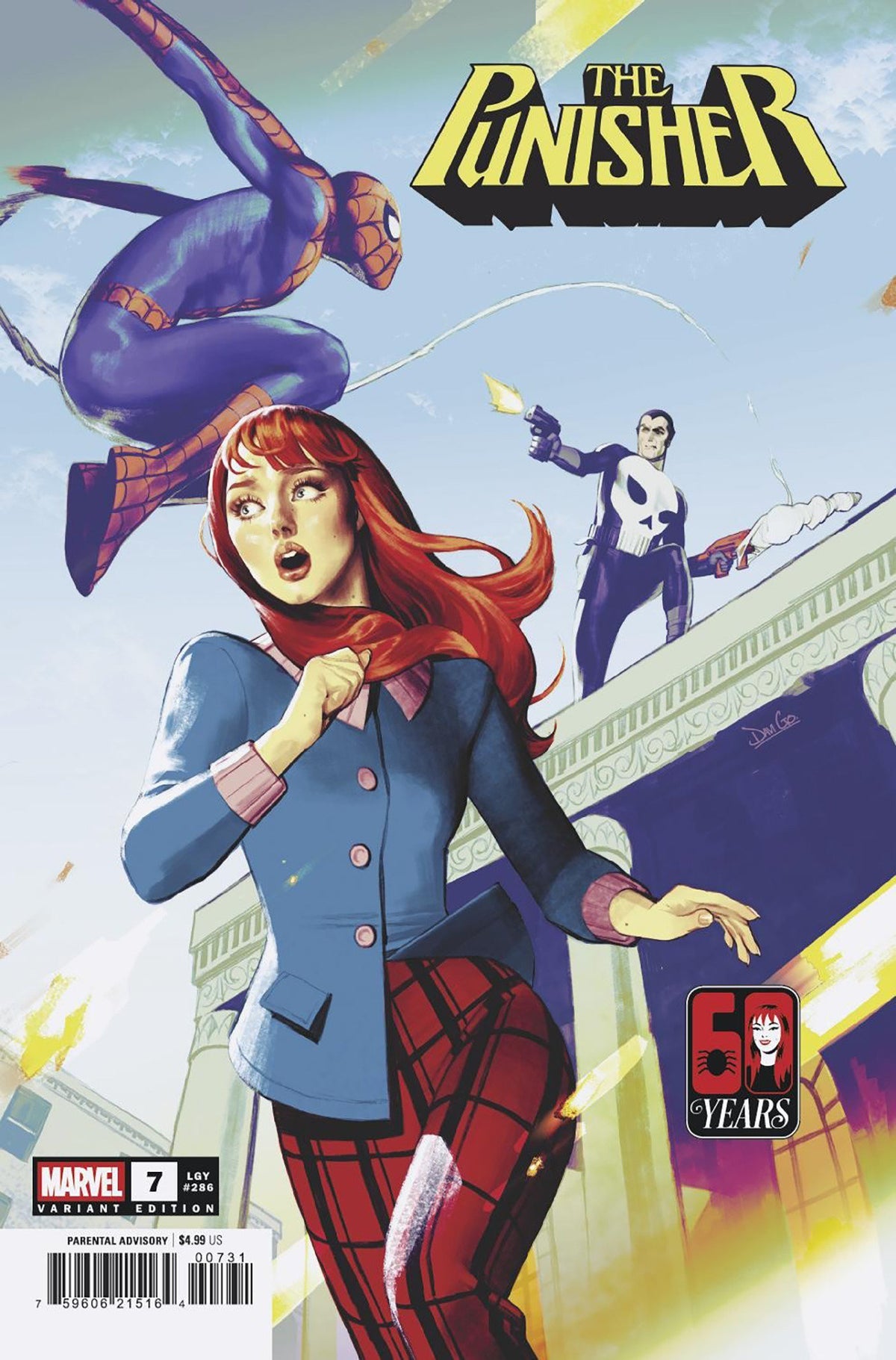 Punisher #7 (Davi Go Mary Jane Watson Variant)