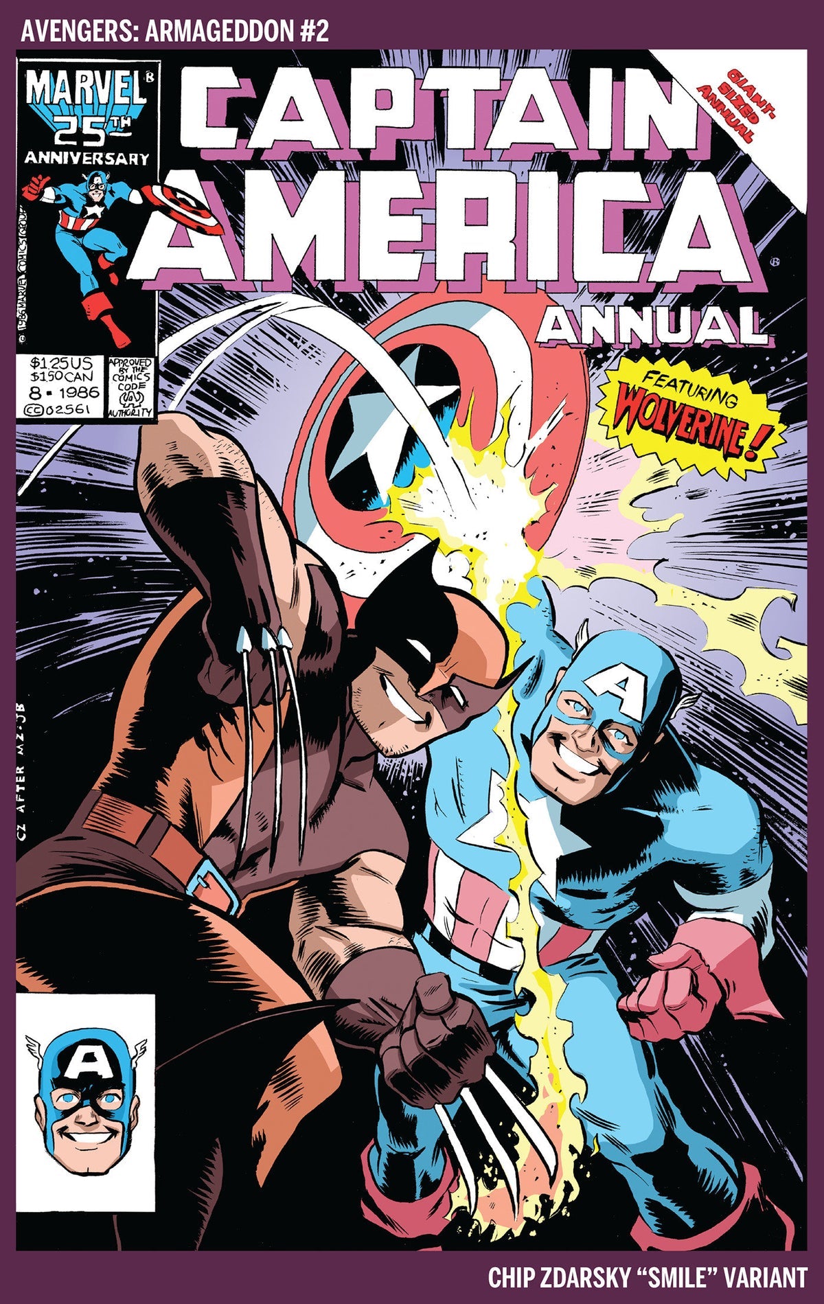 Avengers: Armageddon #2 (Chip Zdarsky Smile Variant)